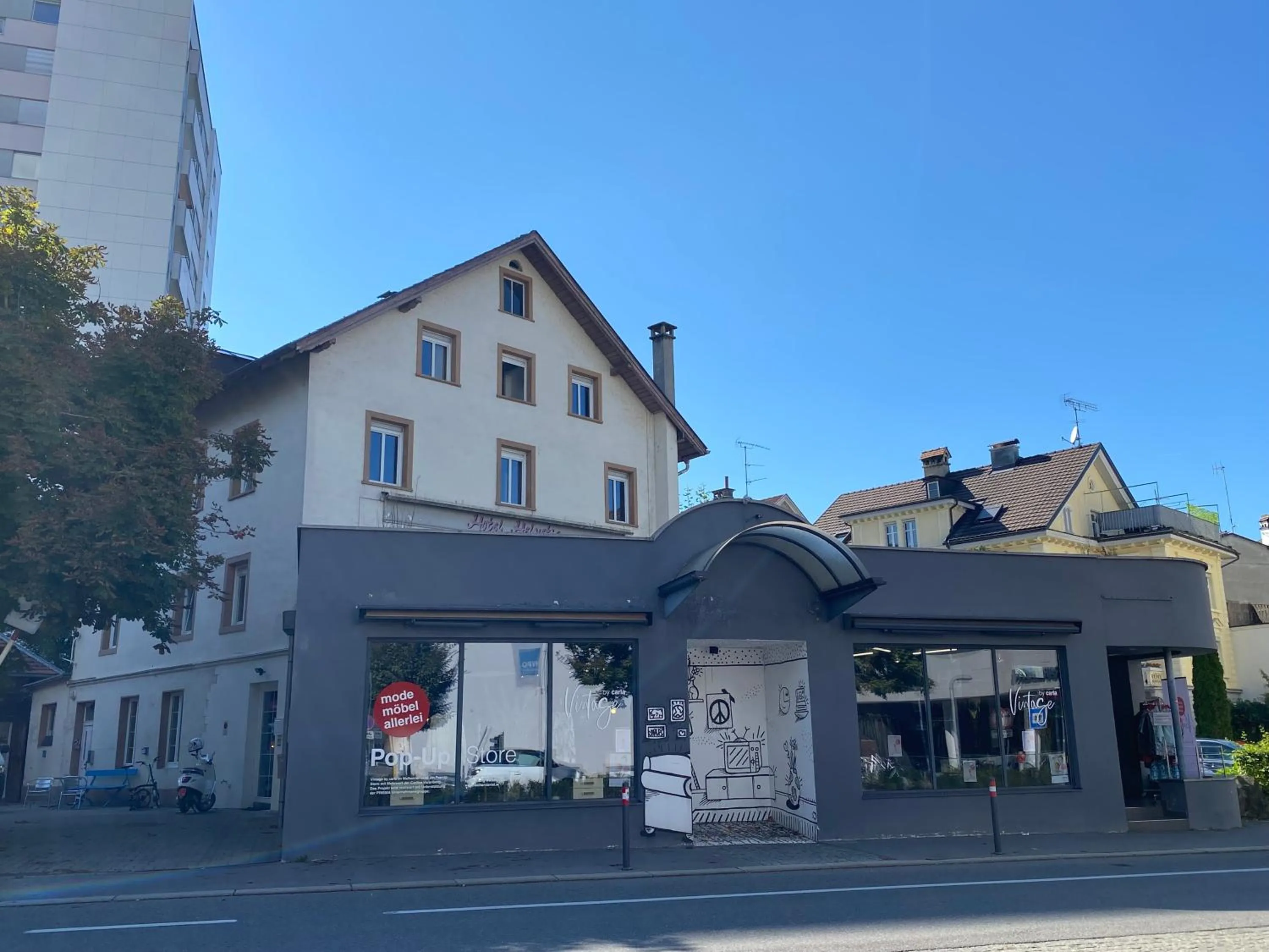 Property building in Stadthotel Helvetia