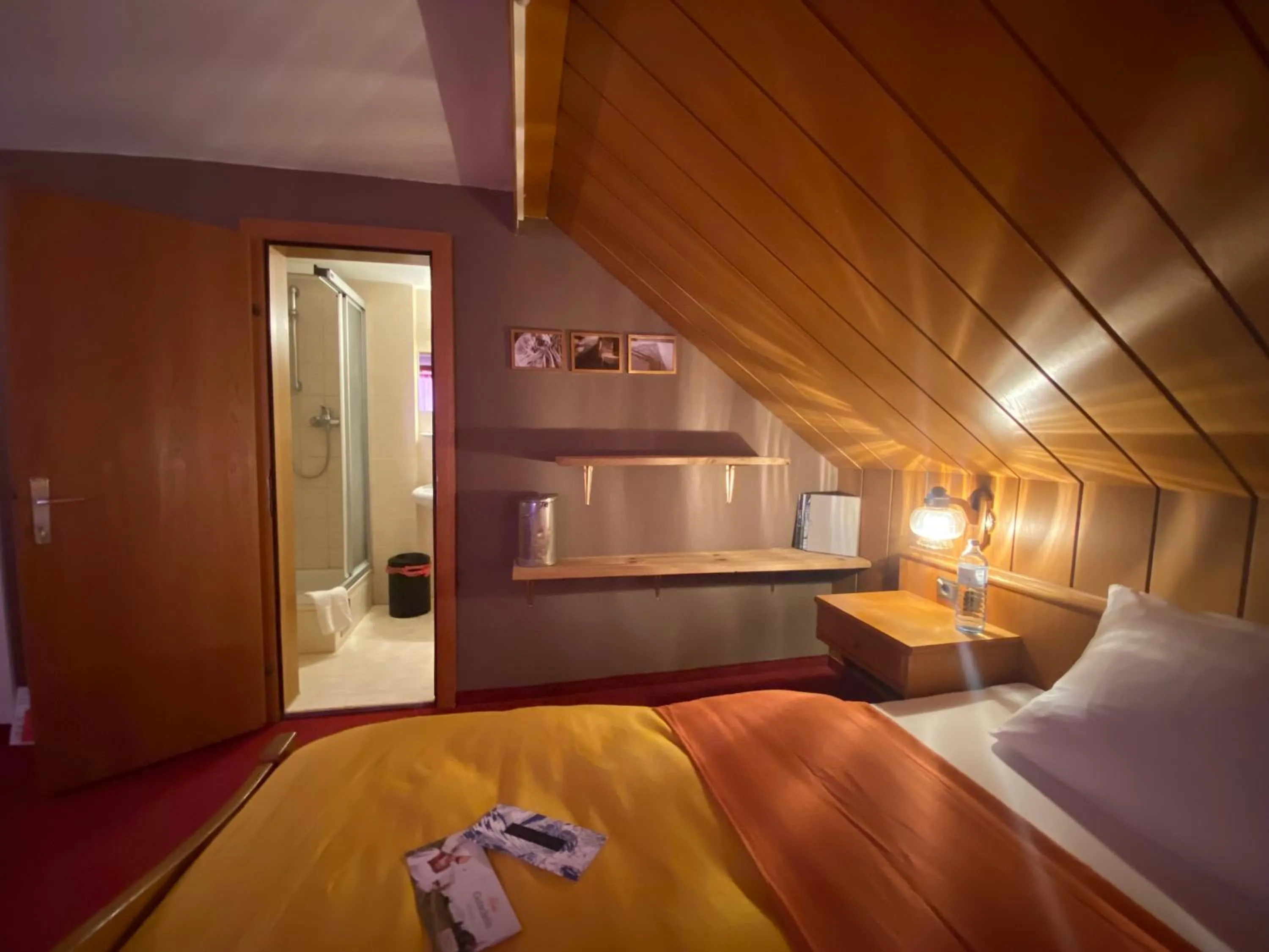 Bed in Stadthotel Helvetia