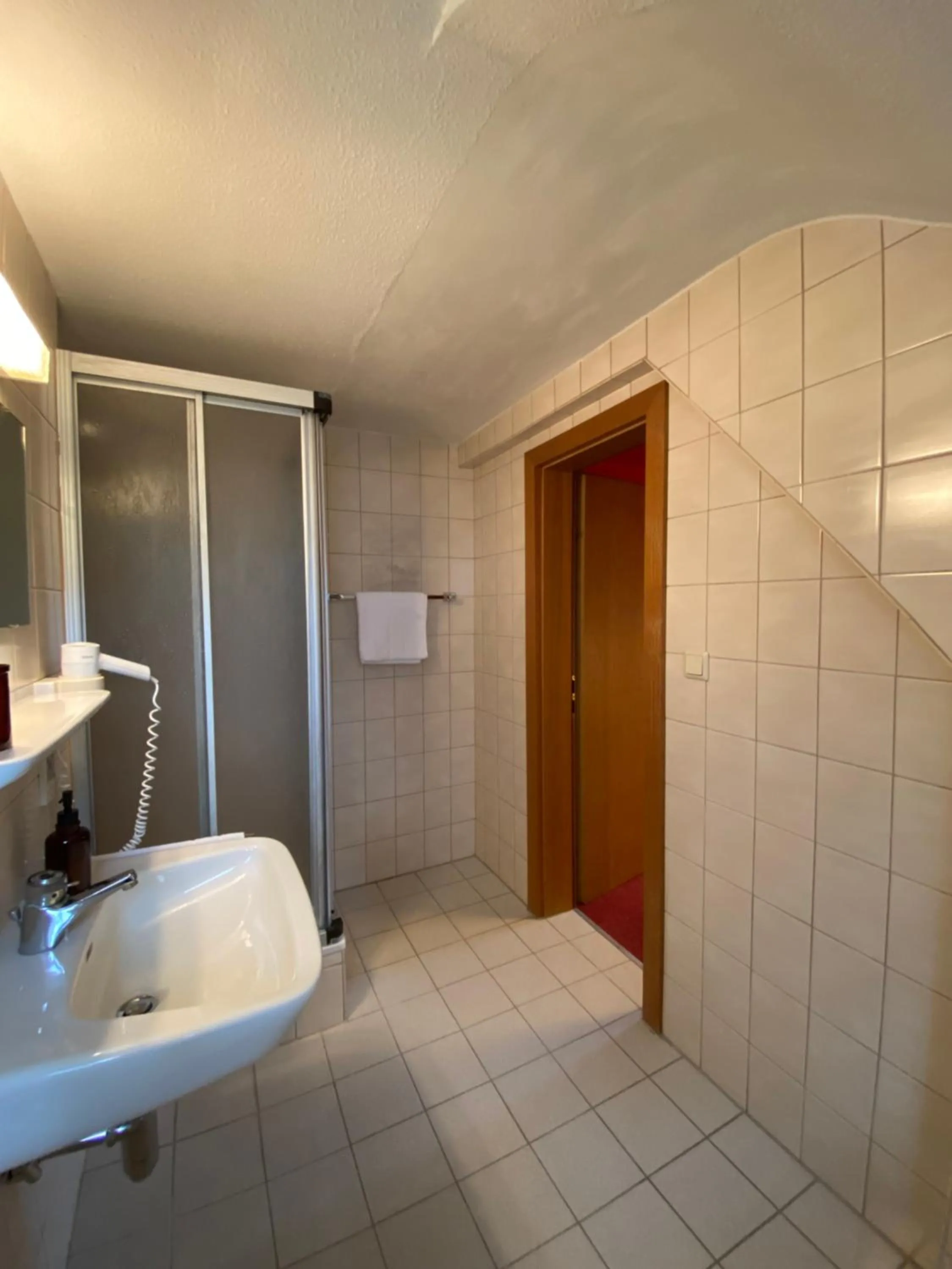 Shower in Stadthotel Helvetia