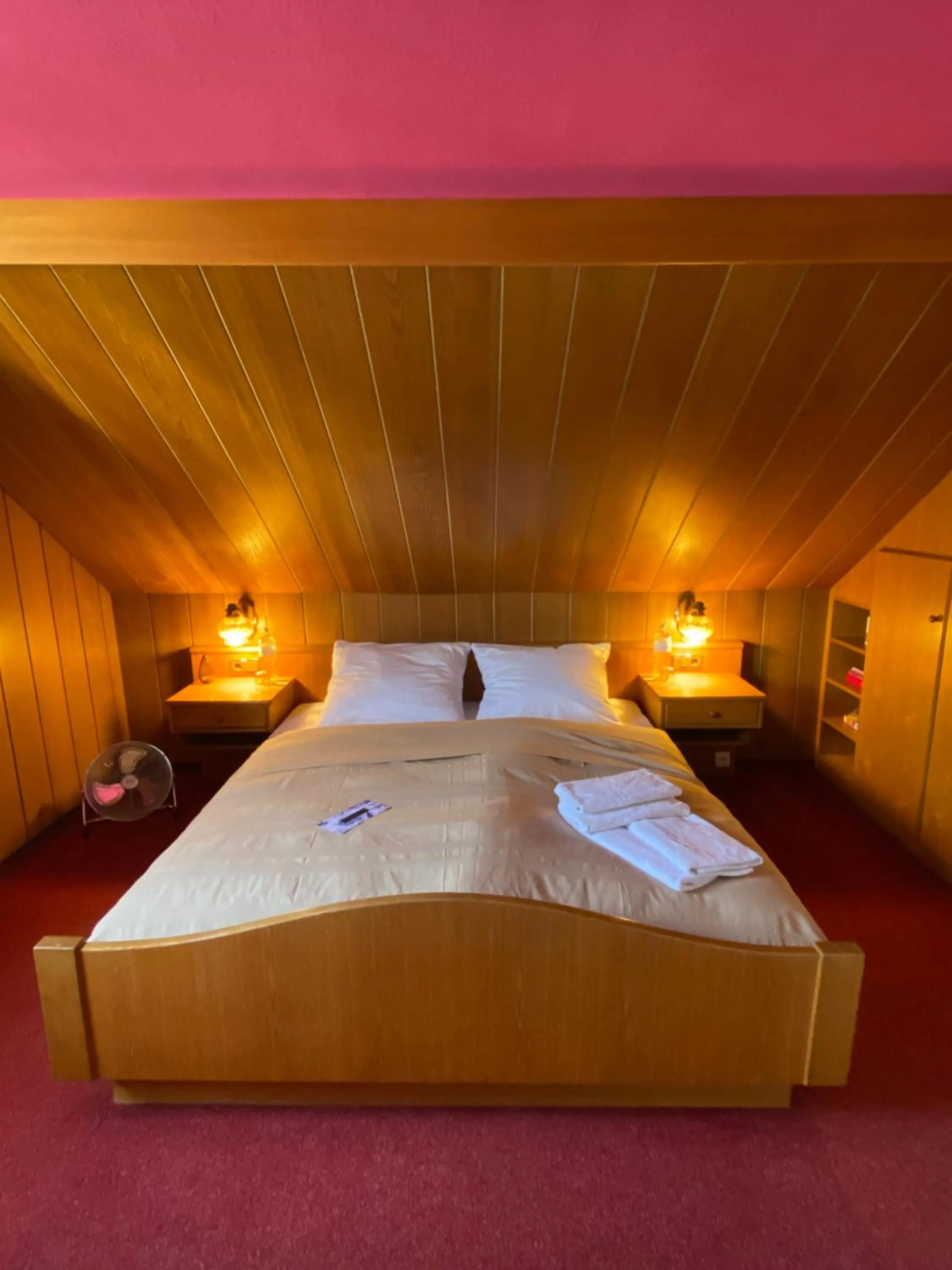 Bed in Stadthotel Helvetia