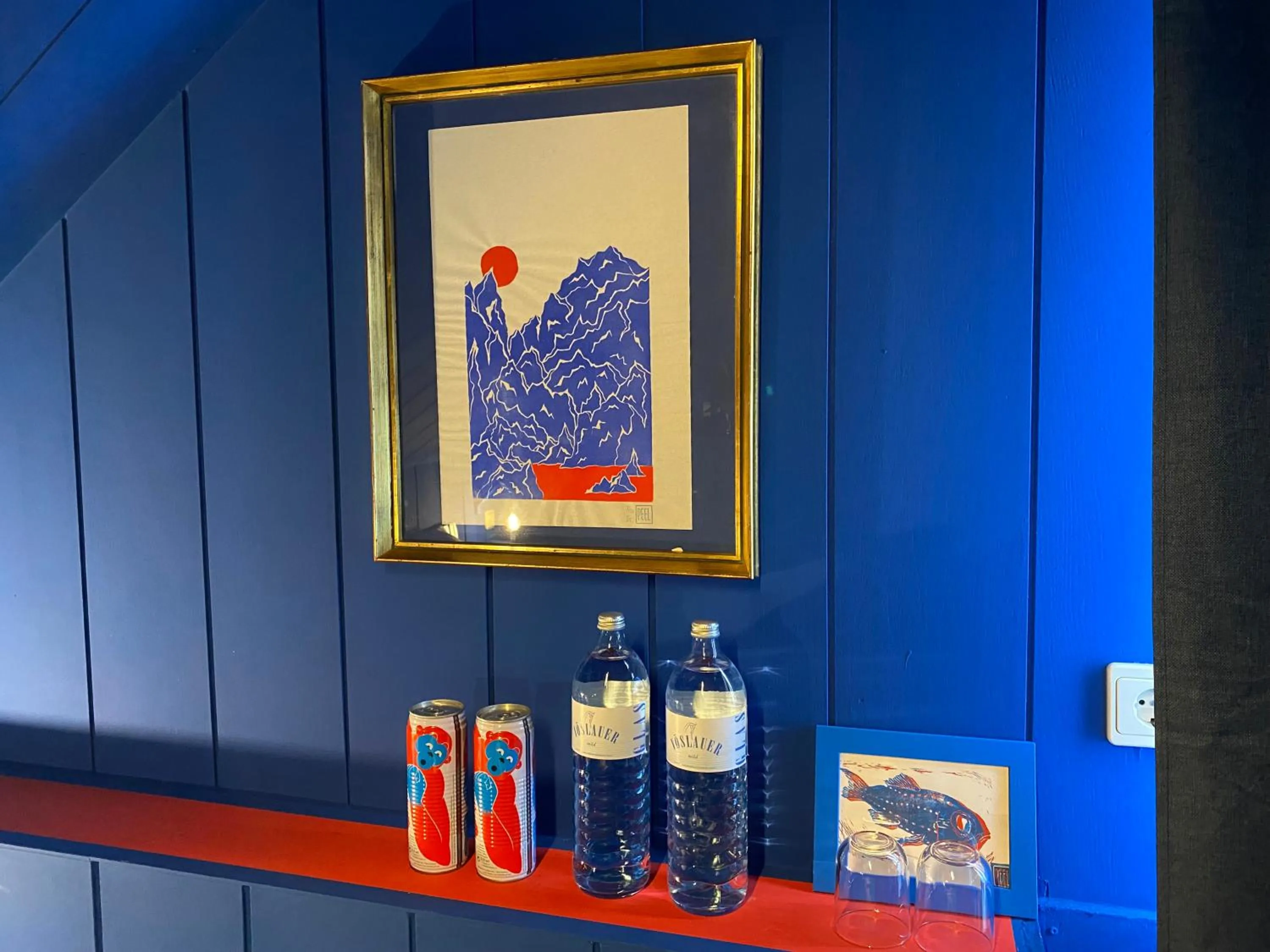 Decorative detail in Stadthotel Helvetia