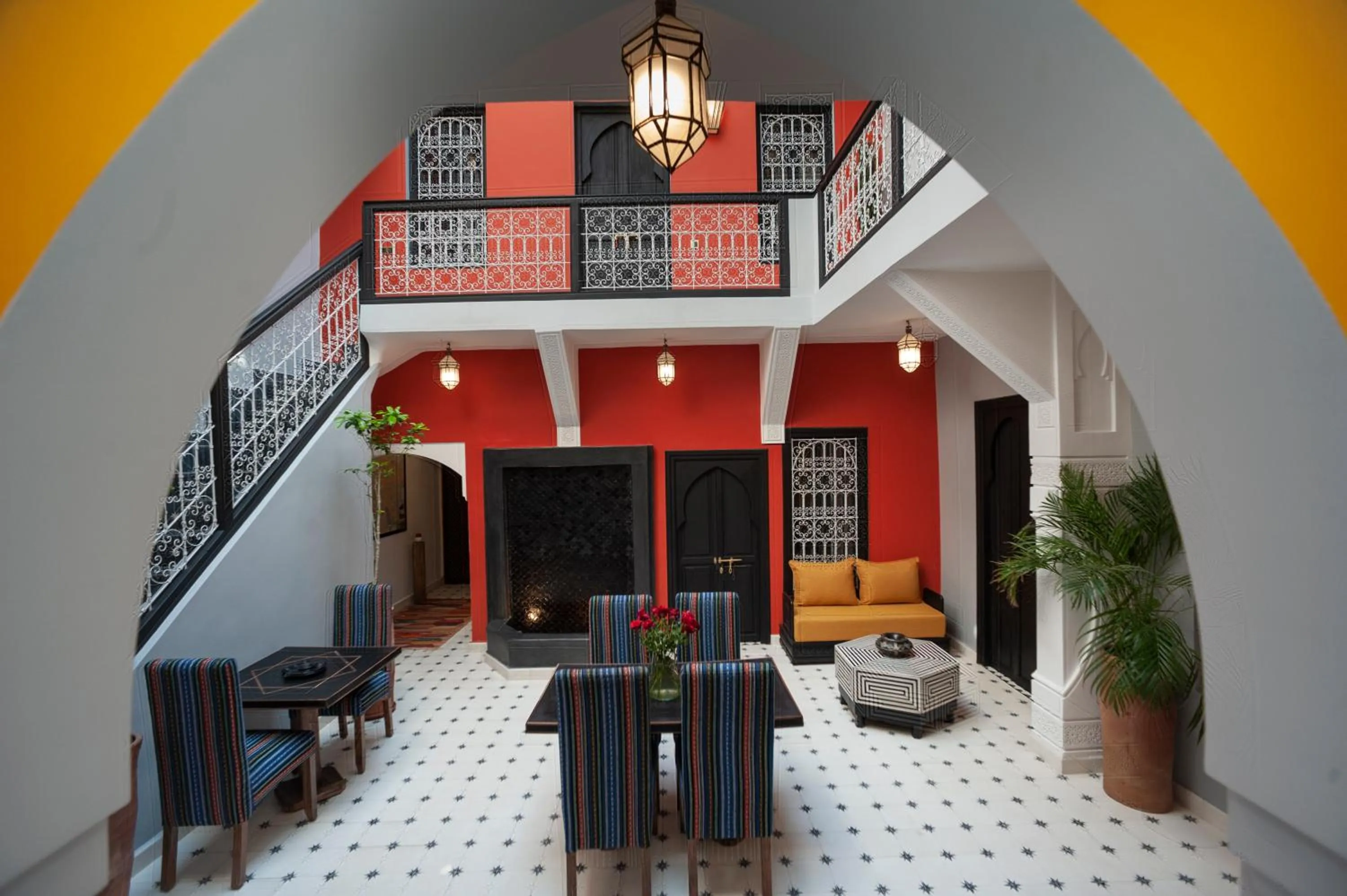 Patio in Riad Mylaya