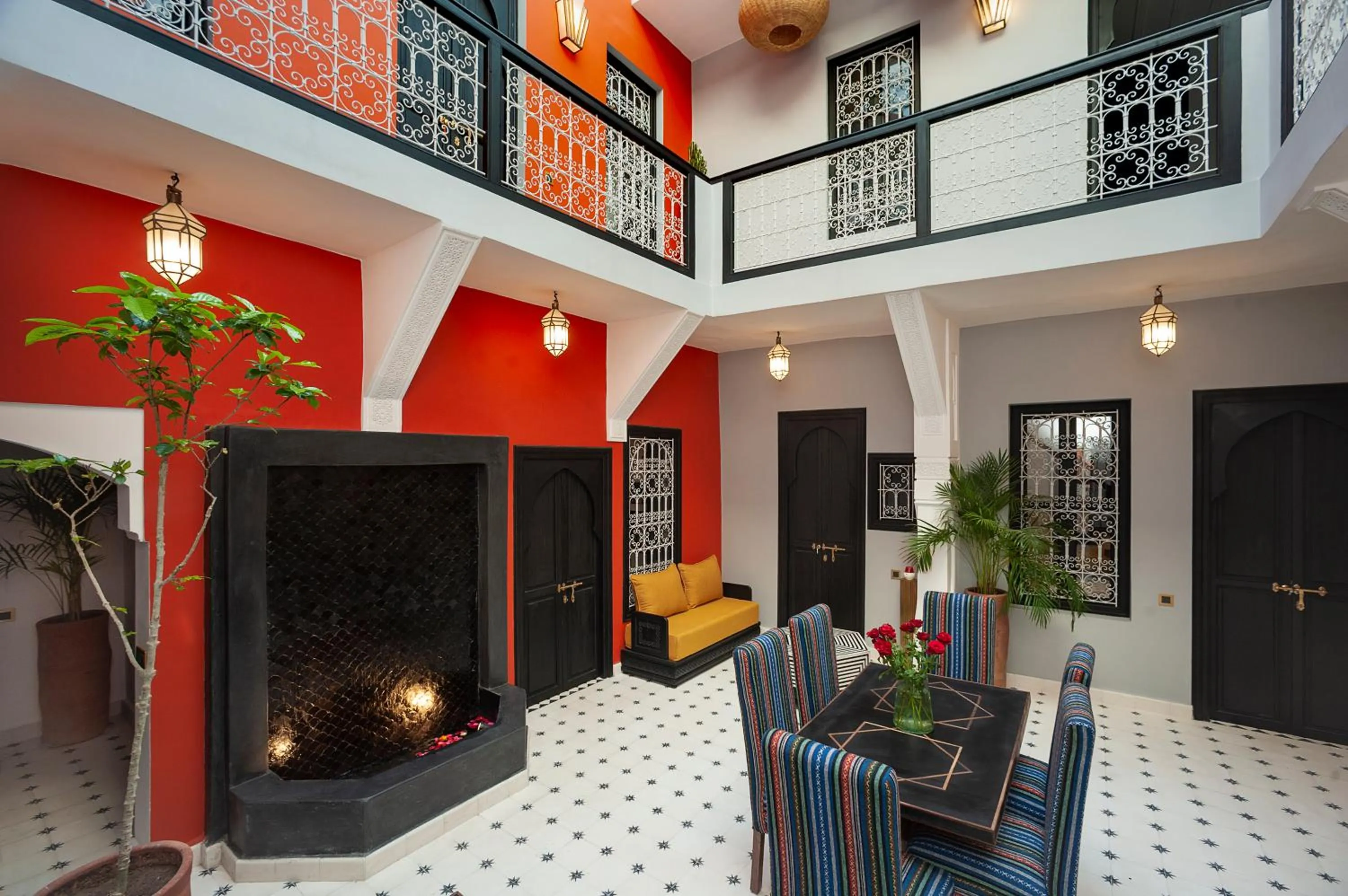 Patio in Riad Mylaya