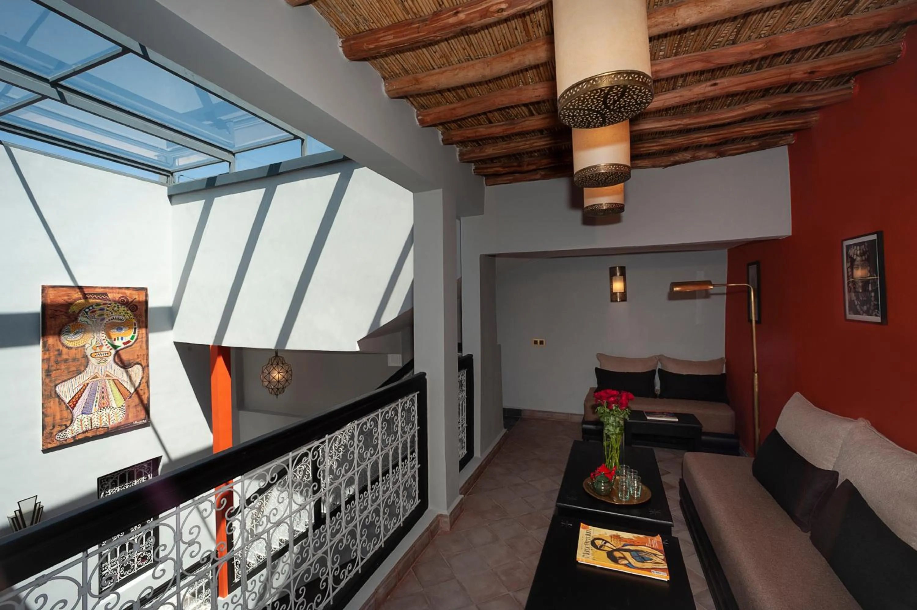 Living room in Riad Mylaya