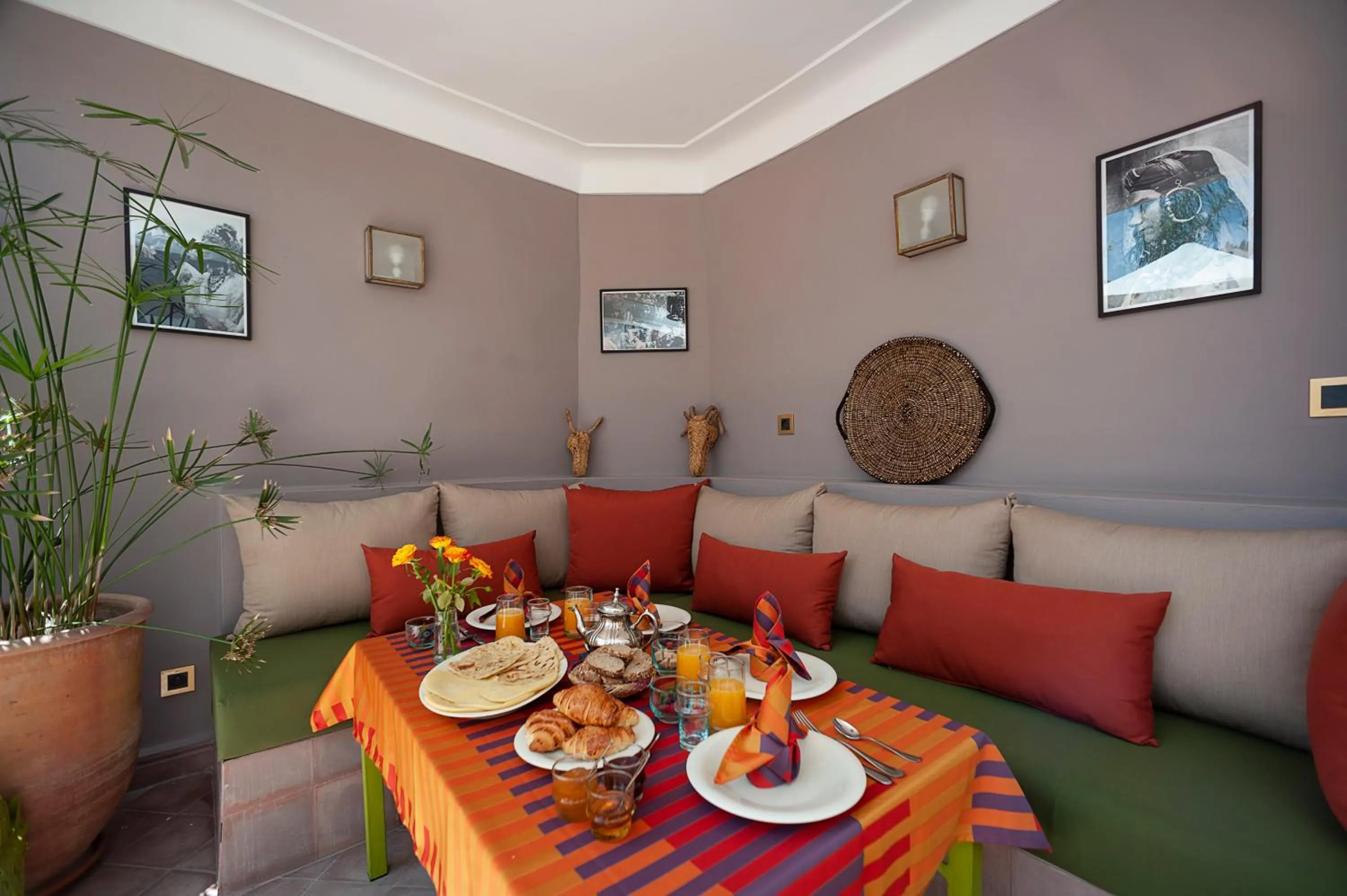 Food and drinks in Riad Mylaya