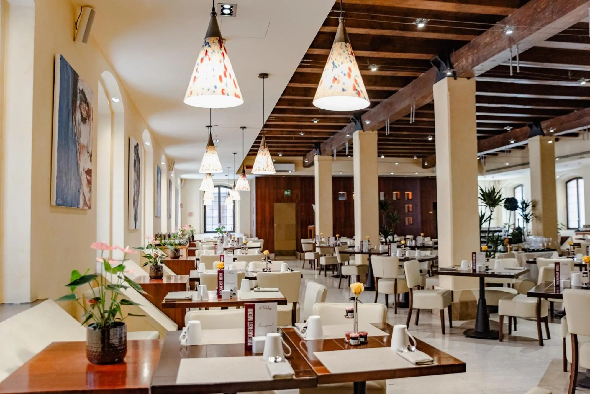 Breakfast in Hilton Molino Stucky Venice