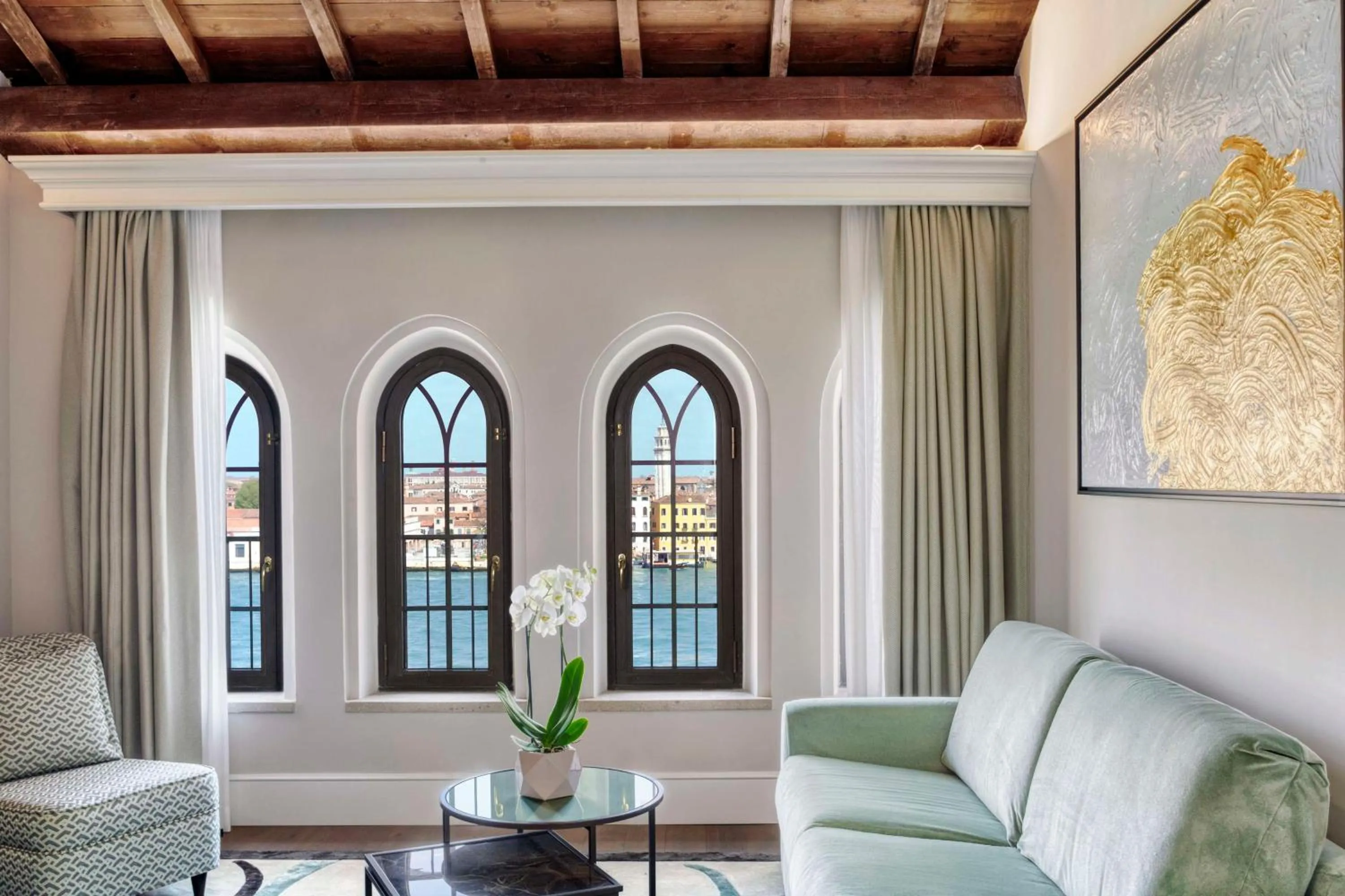 Living room in Hilton Molino Stucky Venice