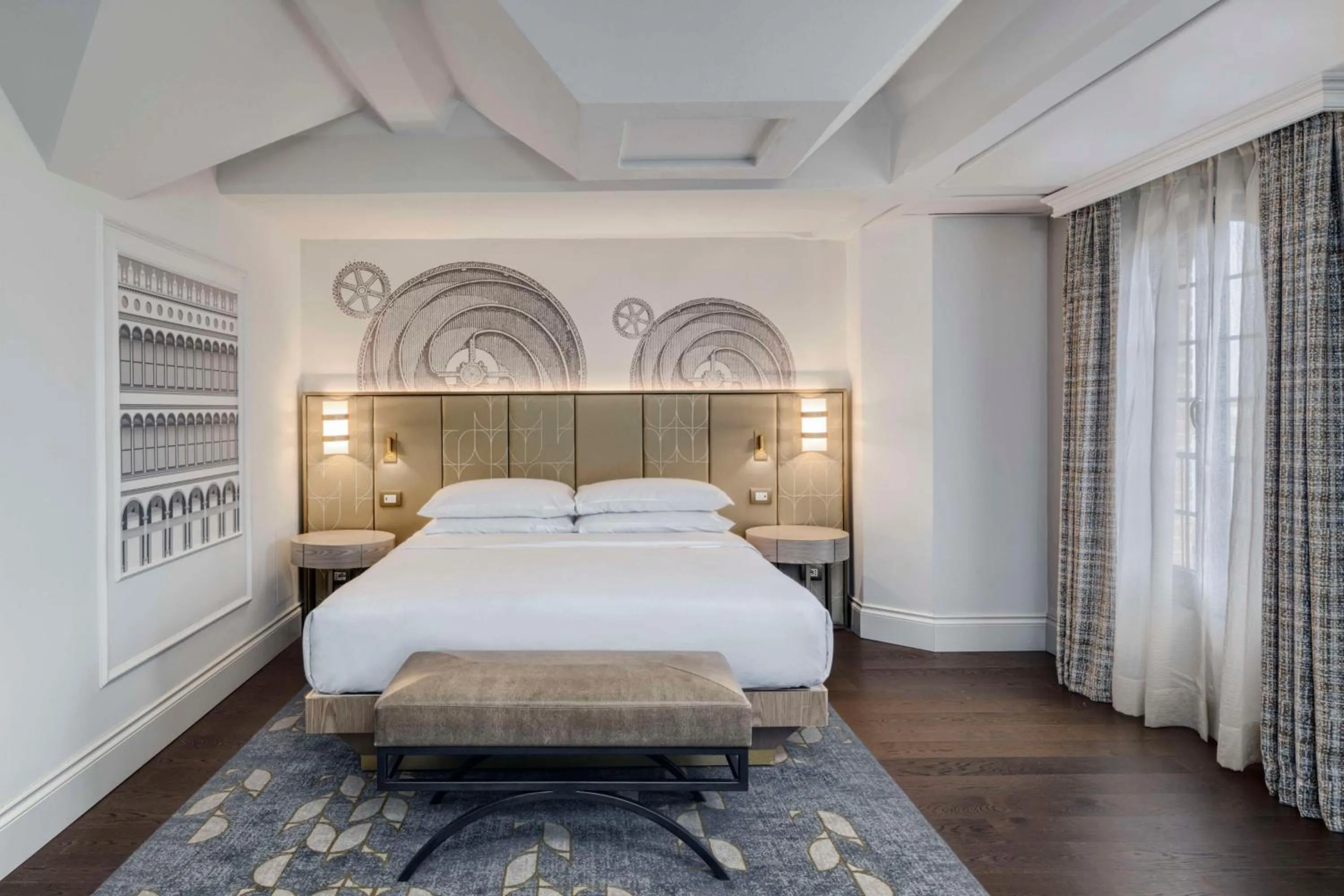 Bed in Hilton Molino Stucky Venice