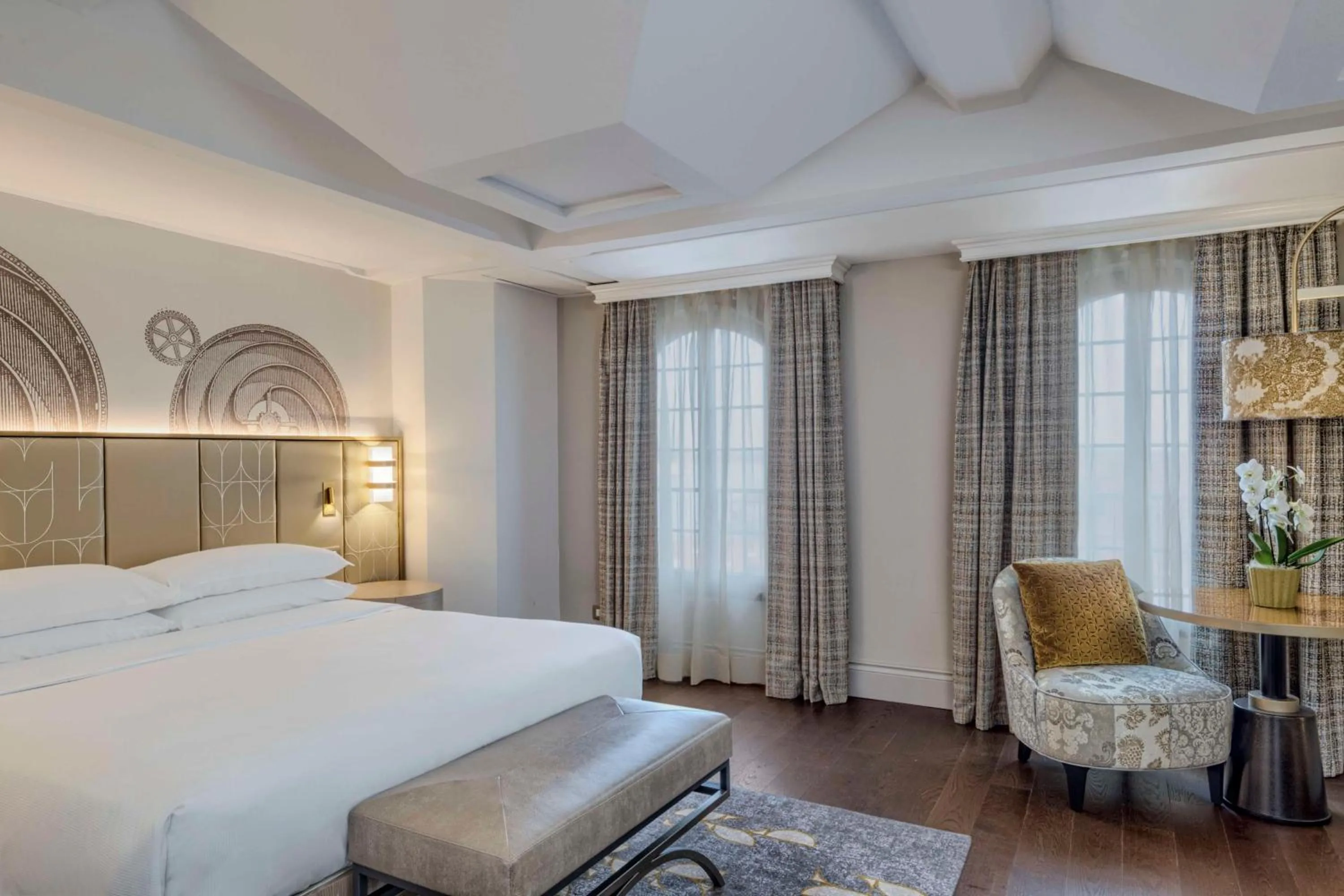 Bedroom, Bed in Hilton Molino Stucky Venice