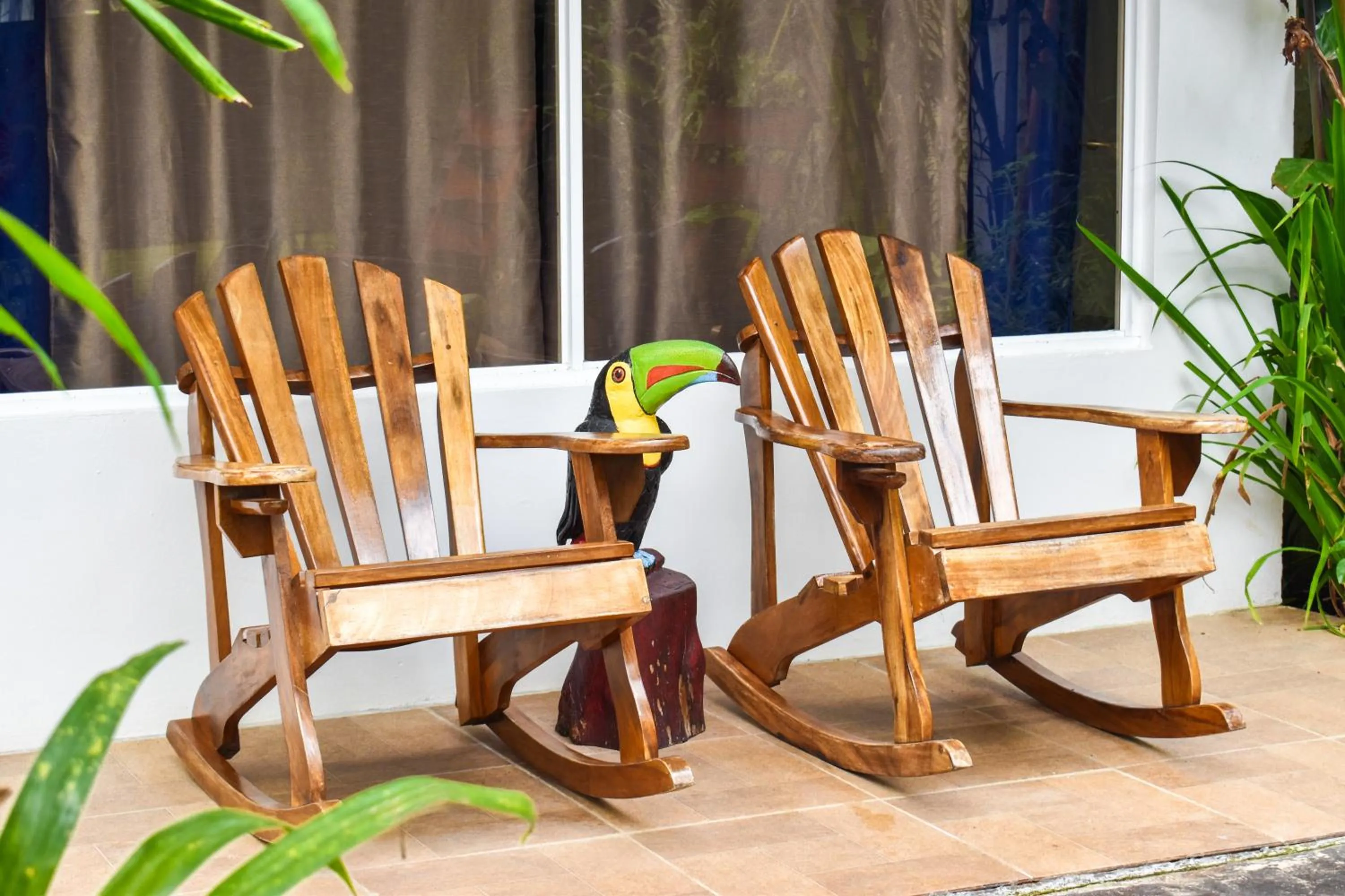 Seating area in Hotel Serendipity