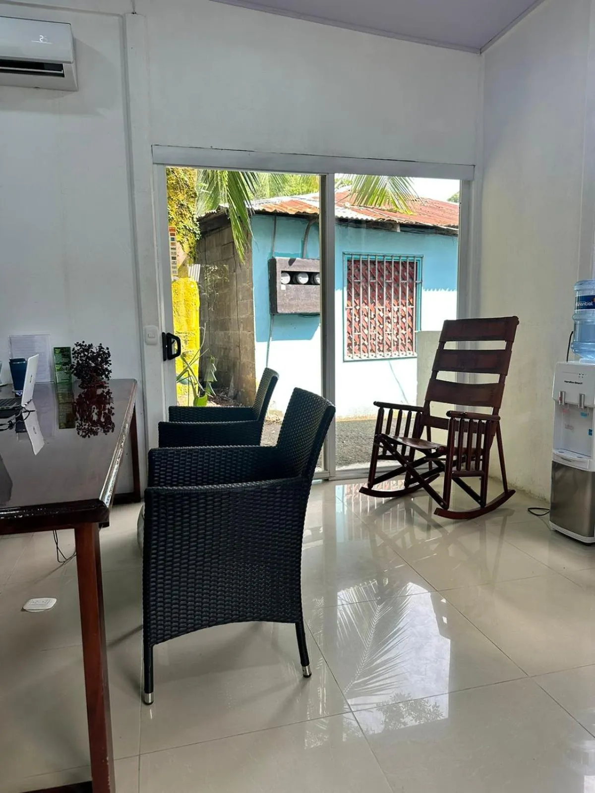 Seating area in Hotel Serendipity