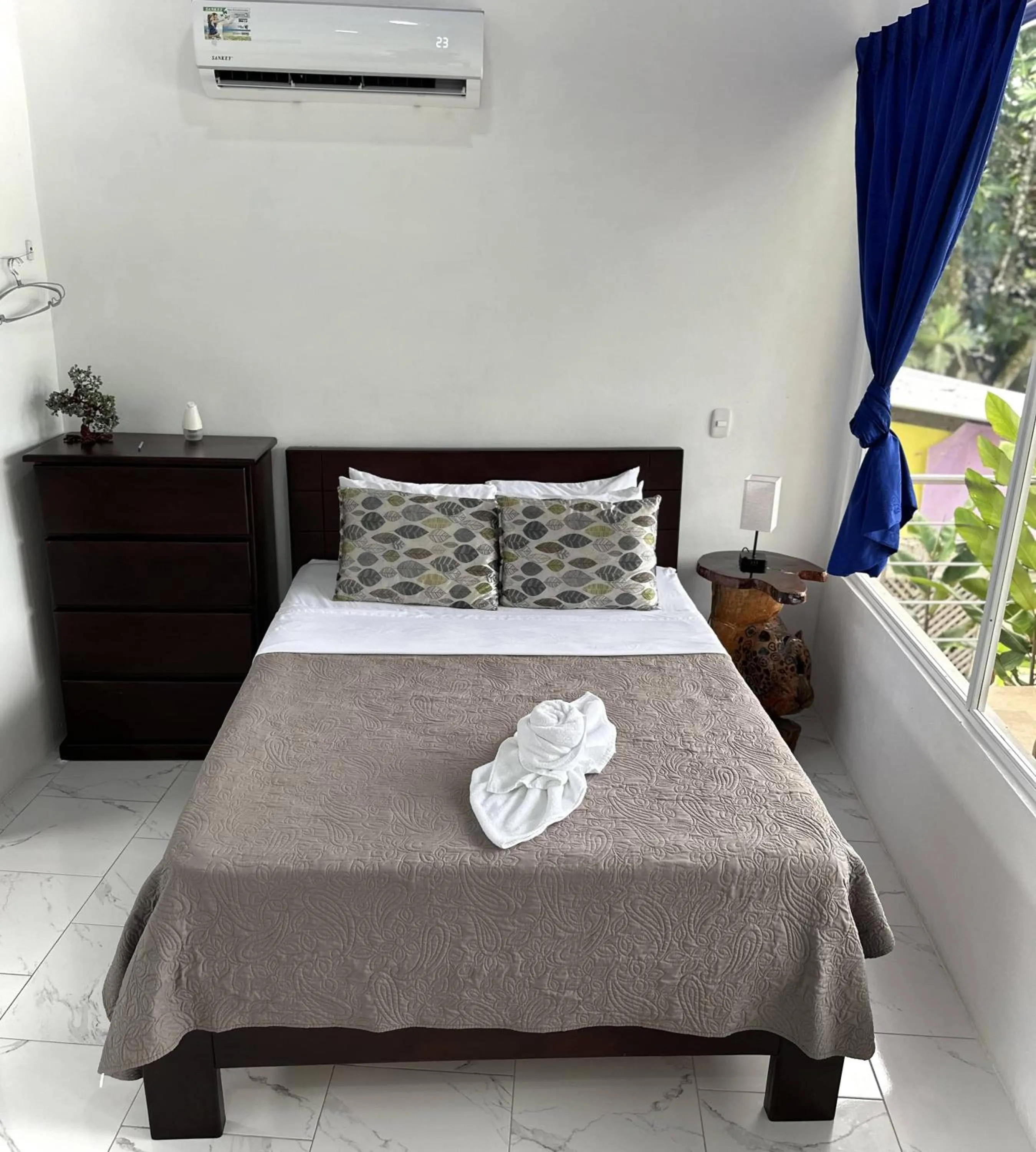 Bed in Hotel Serendipity