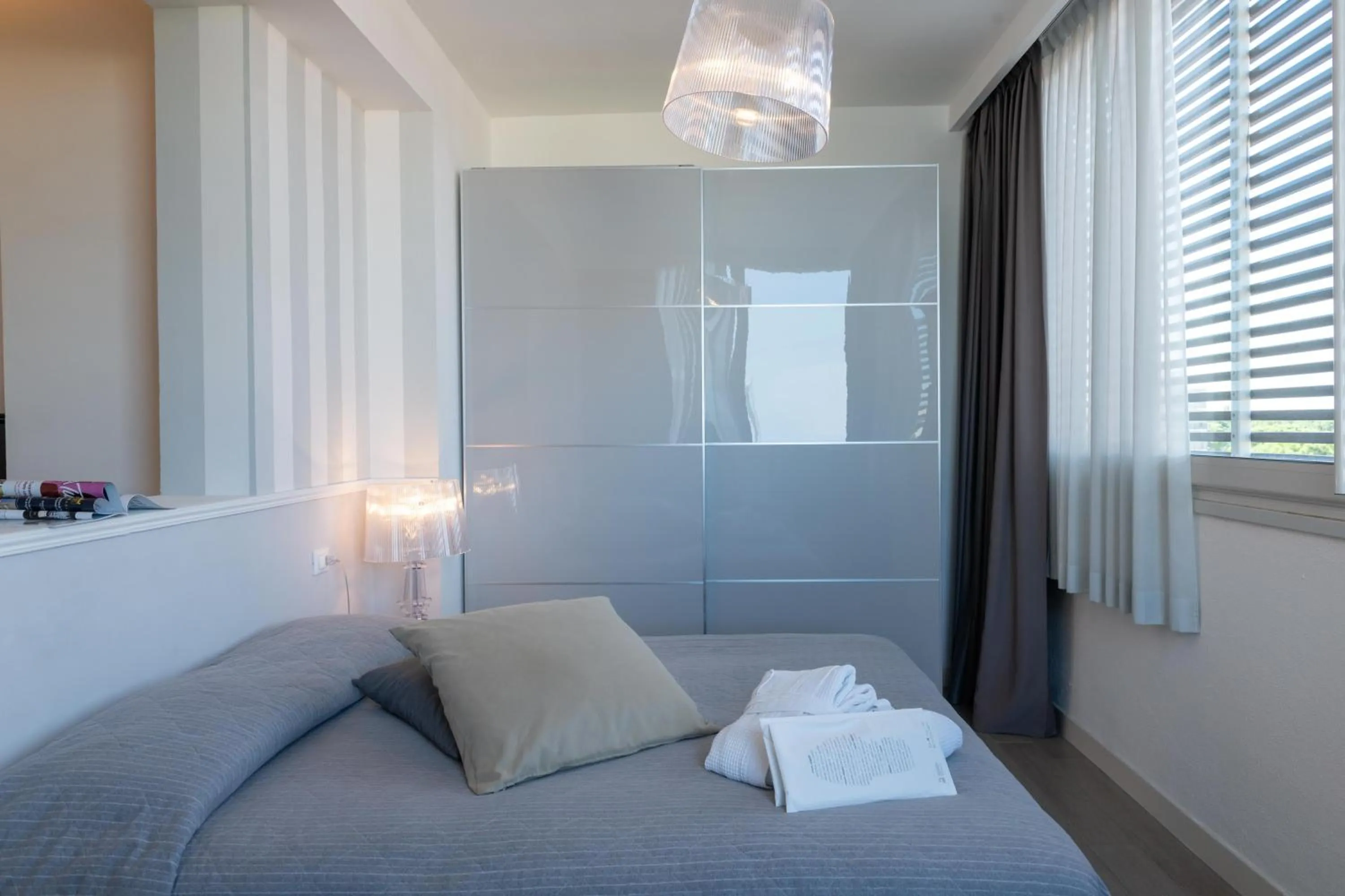 Bed in Perla Verde Hotel