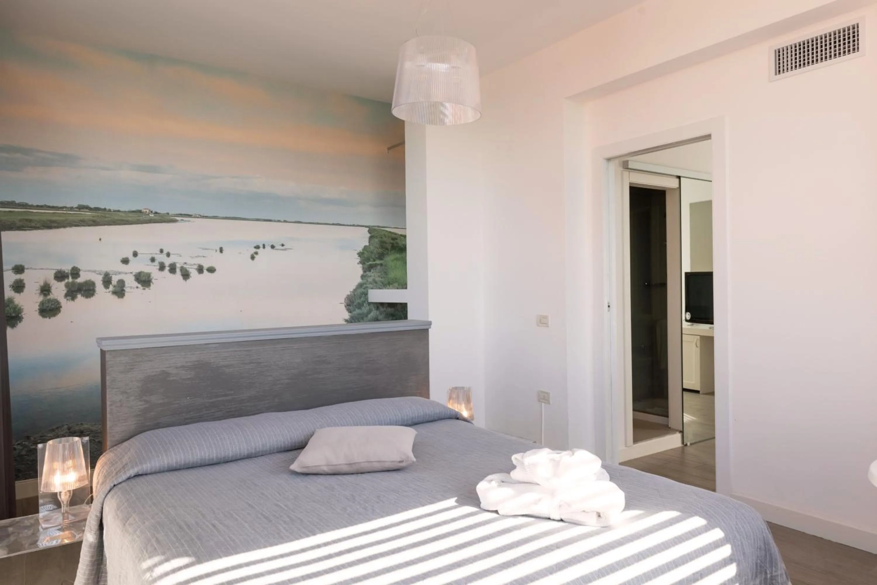 Bedroom, Bed in Perla Verde Hotel