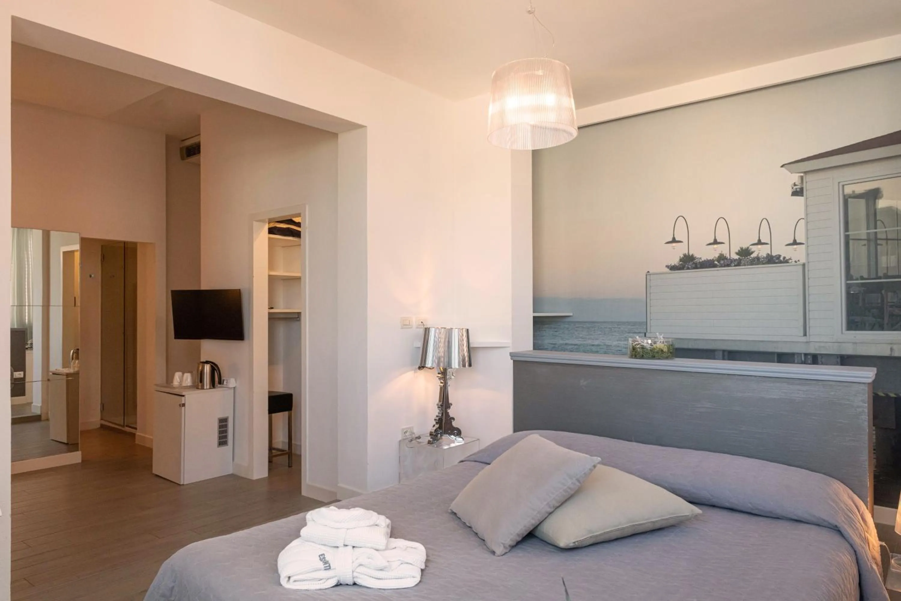 Bedroom, Bed in Perla Verde Hotel