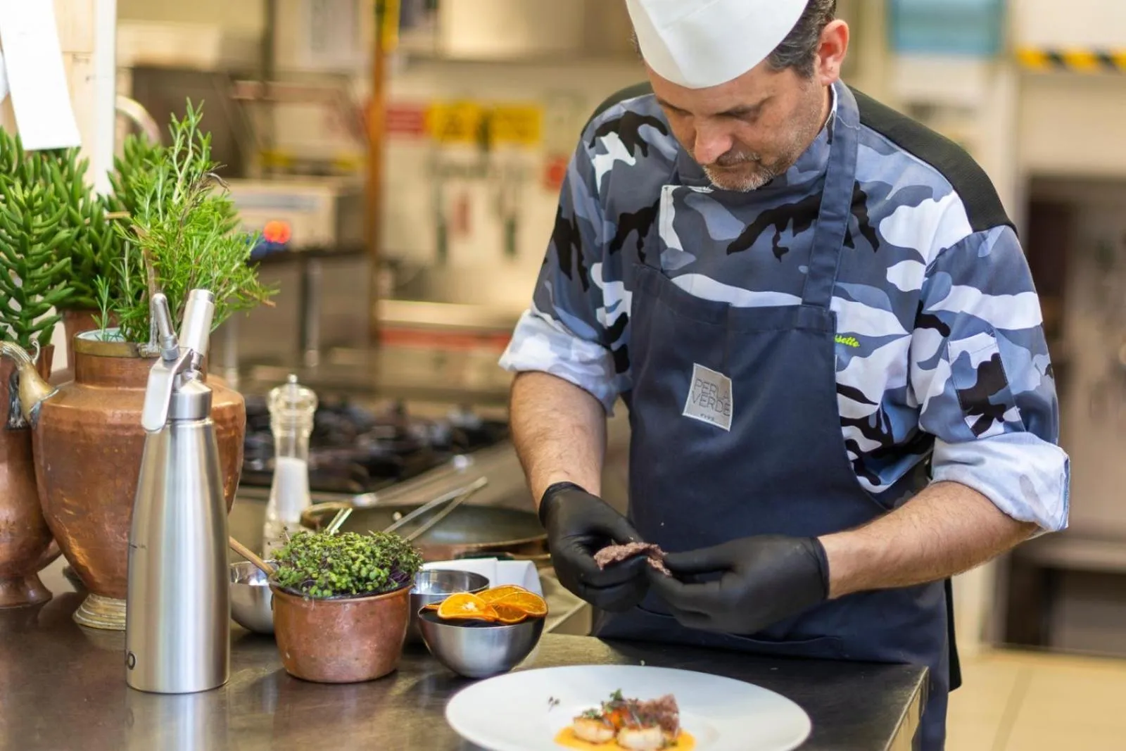 Staff in Perla Verde Hotel