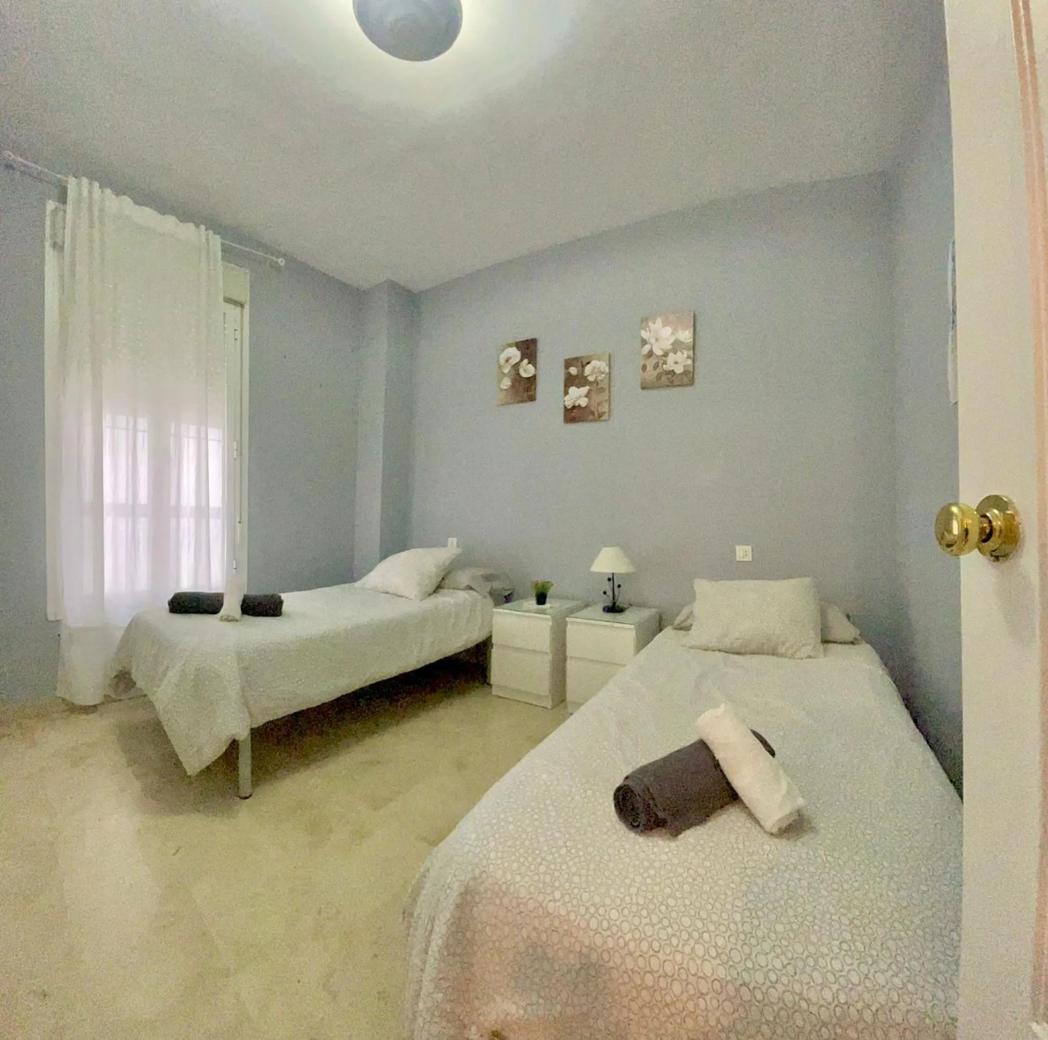 Bed in Apartamento en los Jardines de Murillo