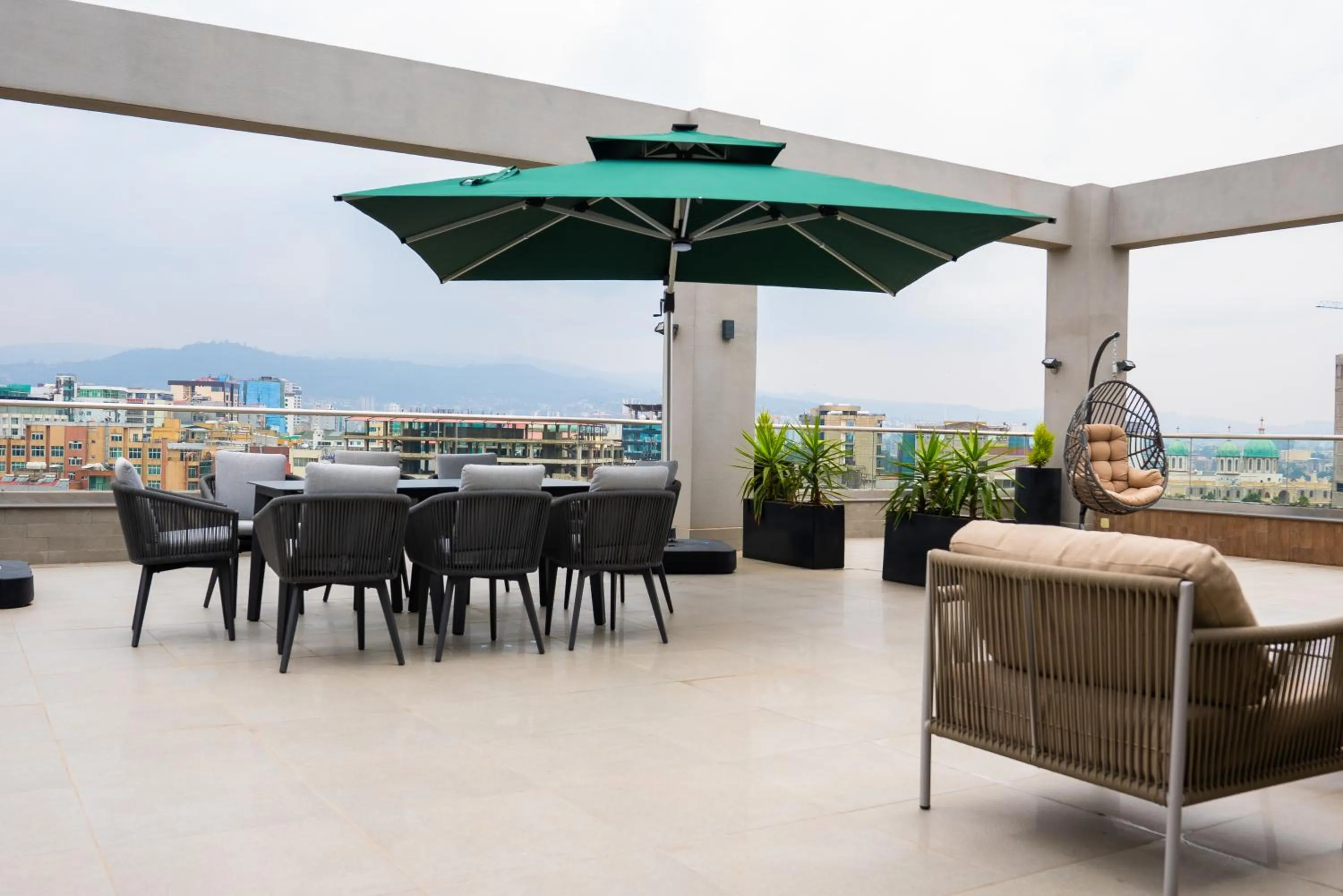 Balcony/Terrace in Loft Hotel Apartment