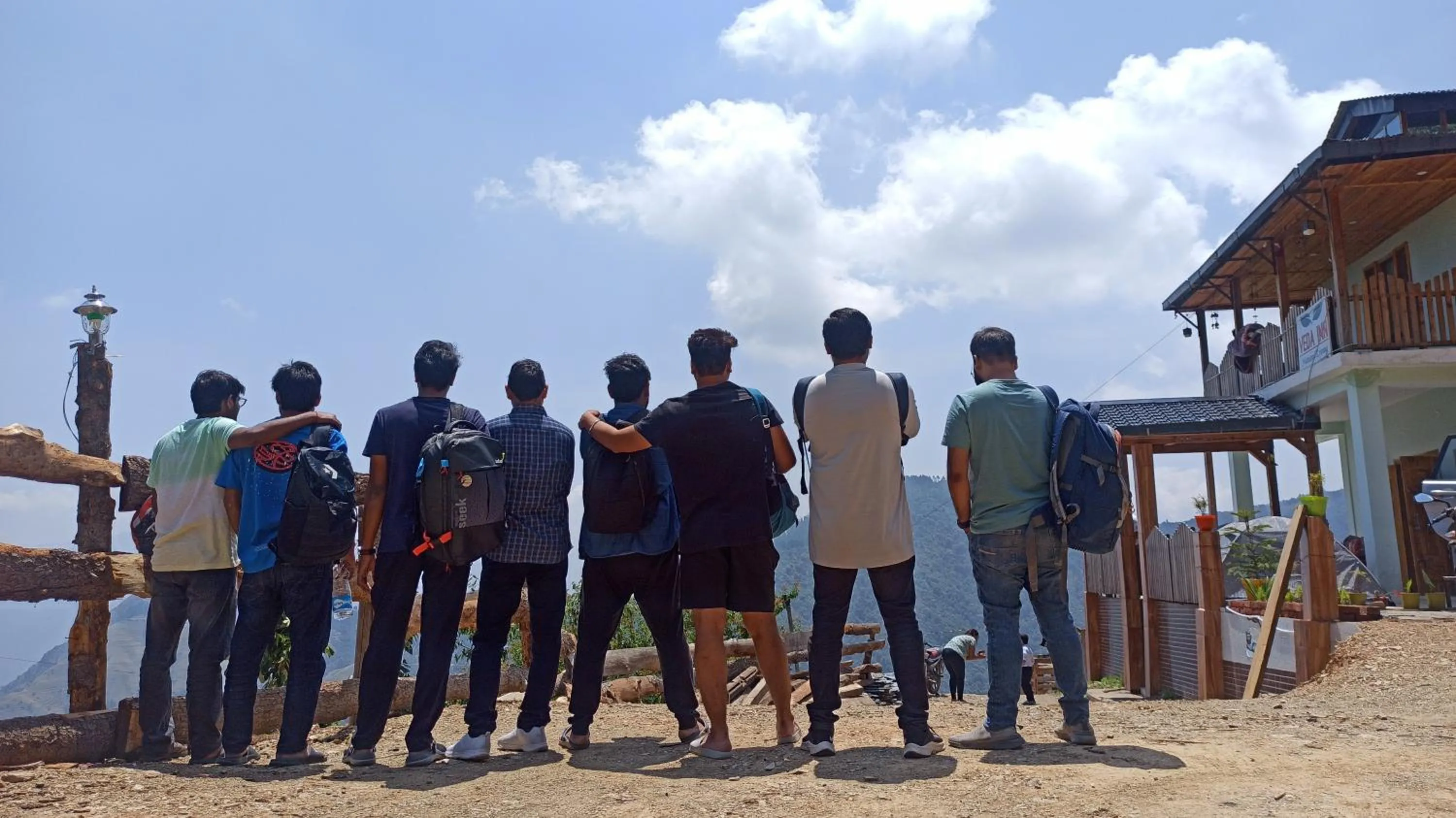 group of guests in Veda Inn