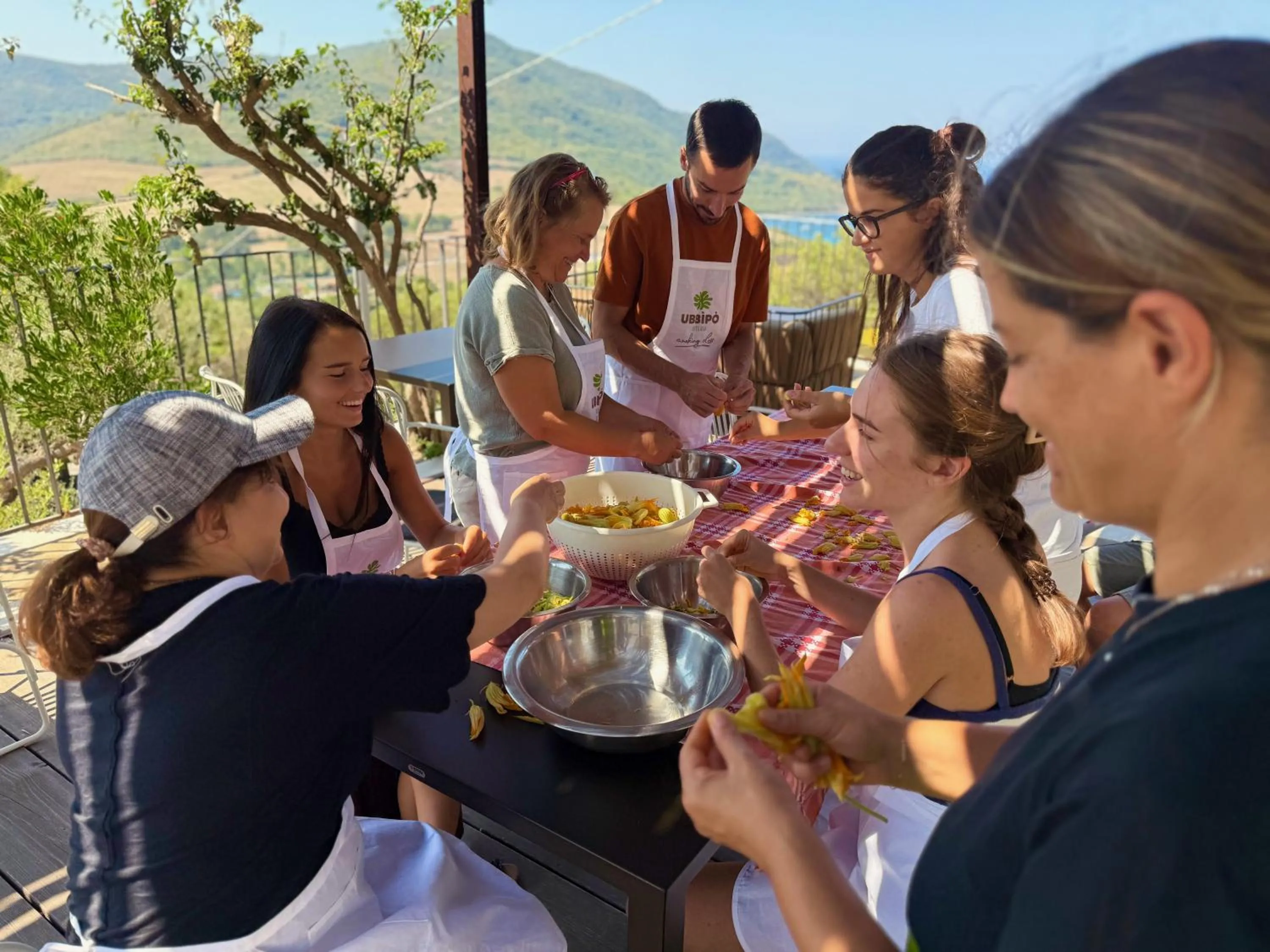 Natural landscape in B&B Baia Di Trentova