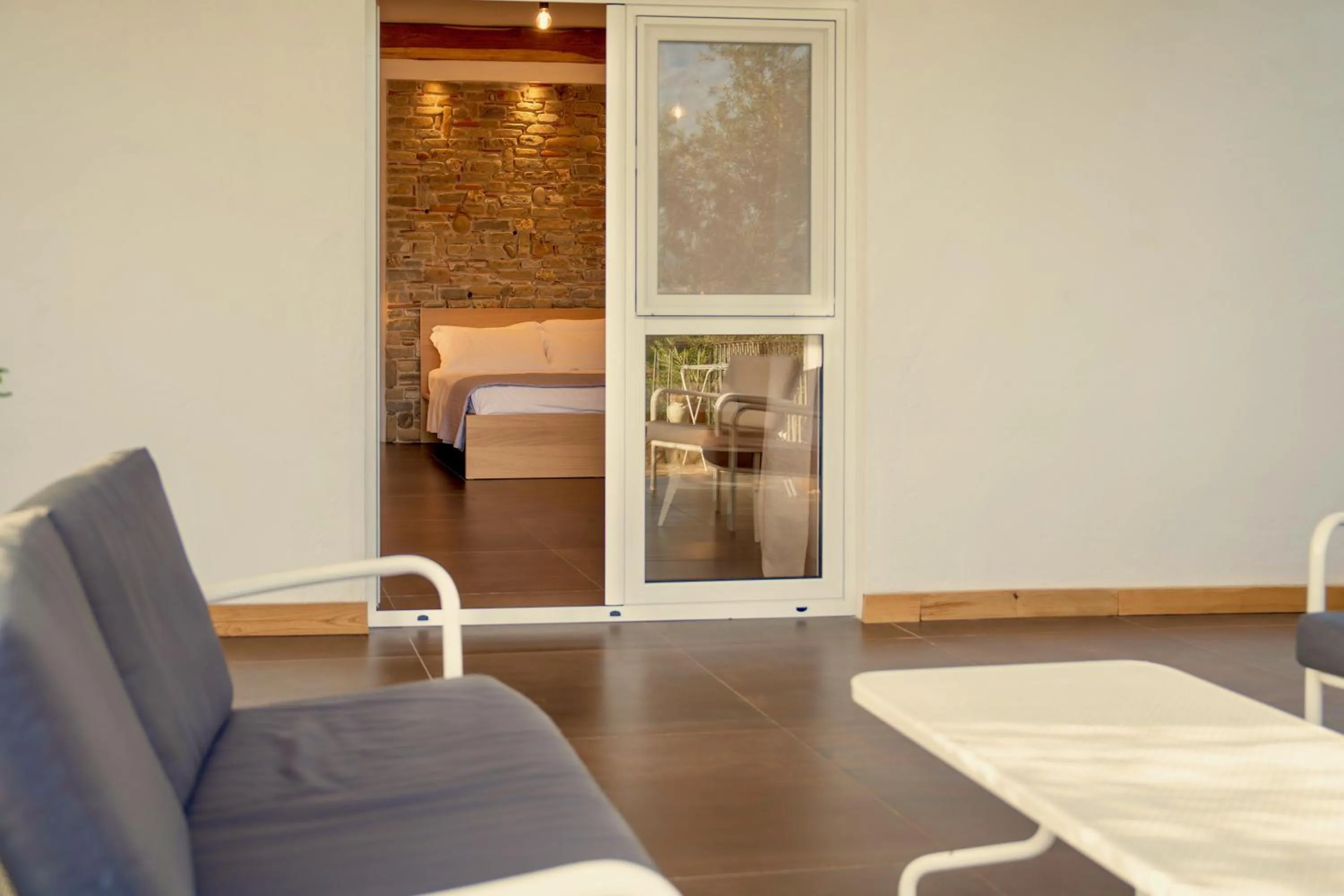 Balcony/Terrace in B&B Baia Di Trentova