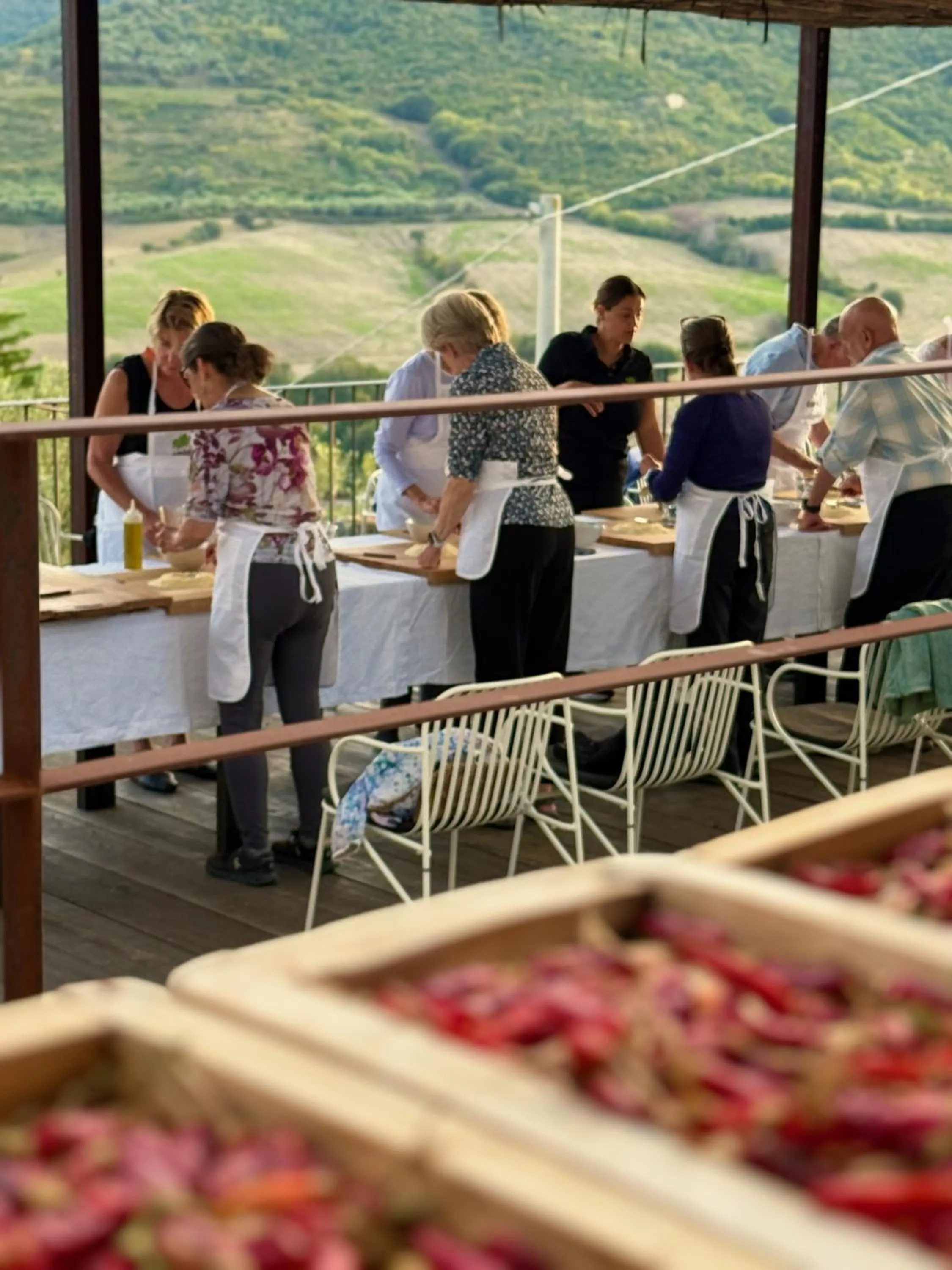 Natural landscape in B&B Baia Di Trentova