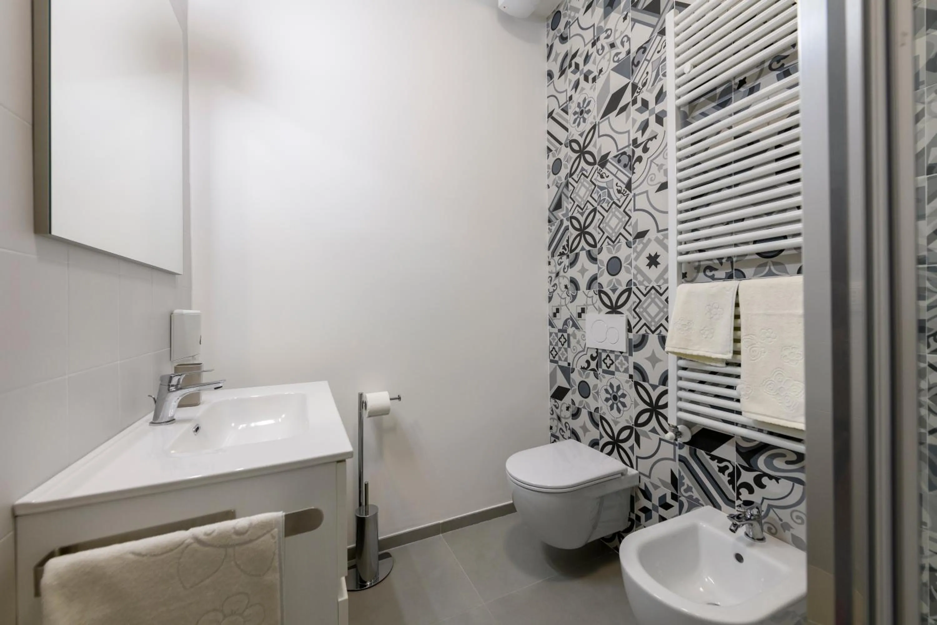 Shower, Bathroom in B&B La Fontanella