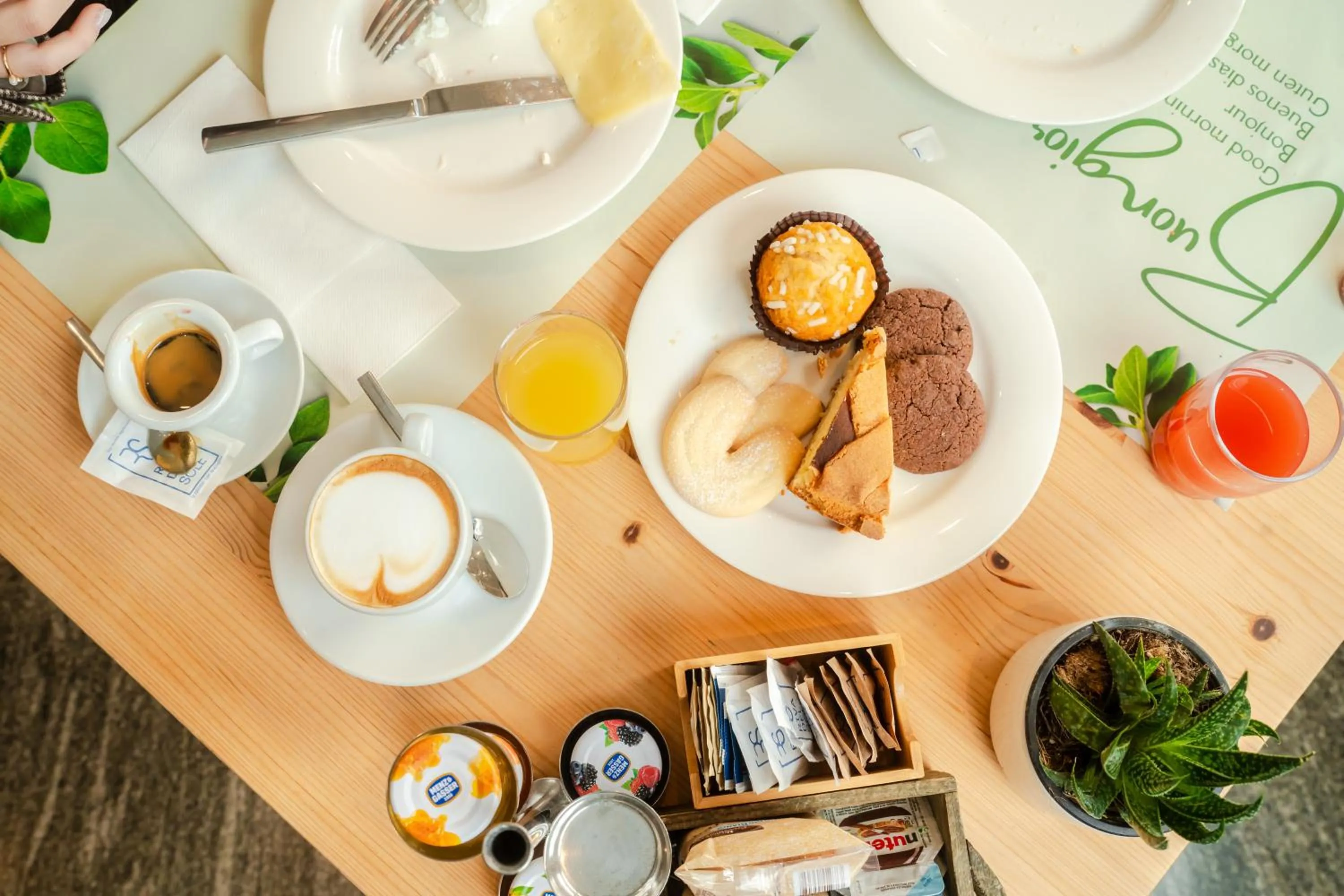 Food close-up in Hotel Riva Del Sole