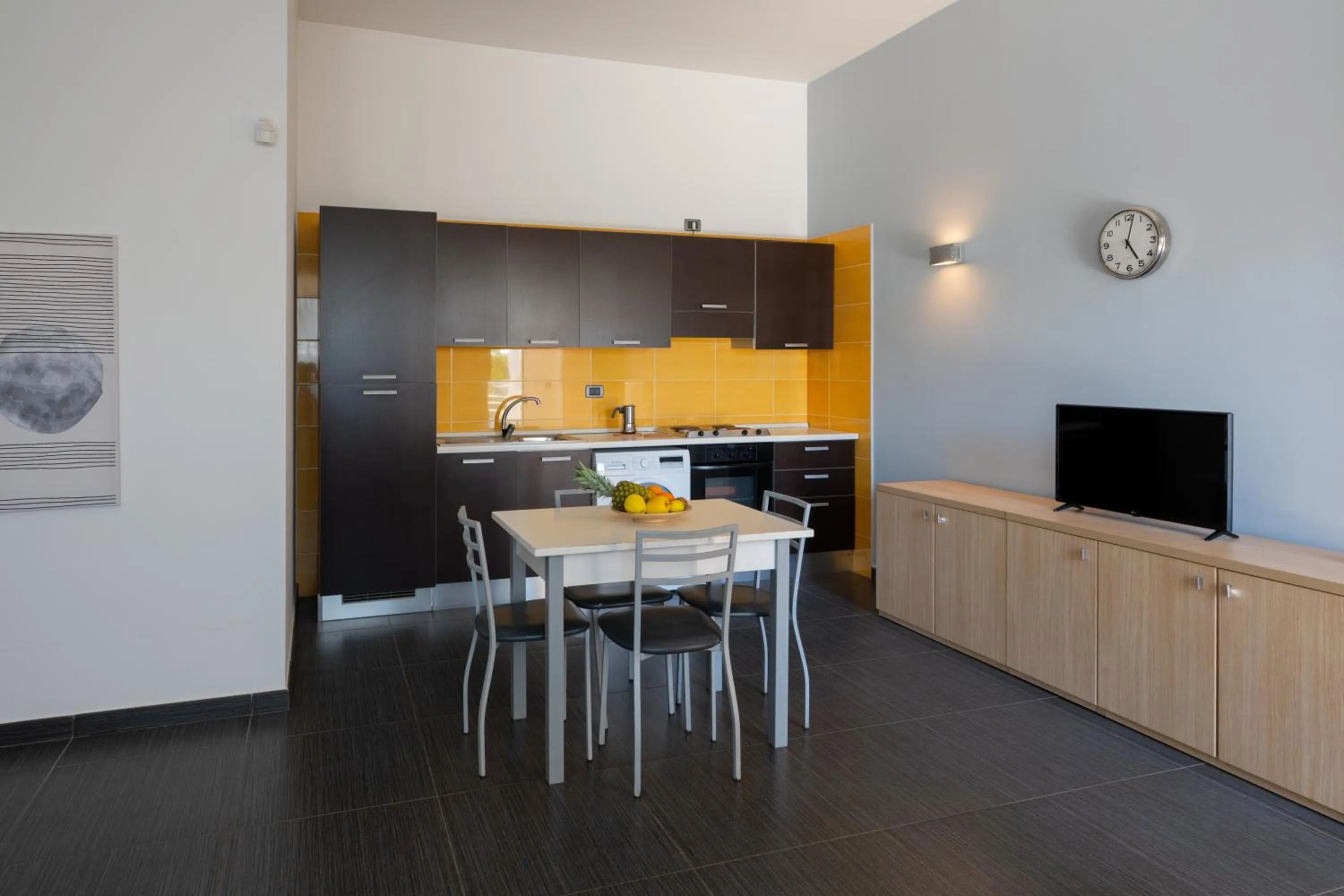 Kitchen or kitchenette in Hotel Riva Del Sole