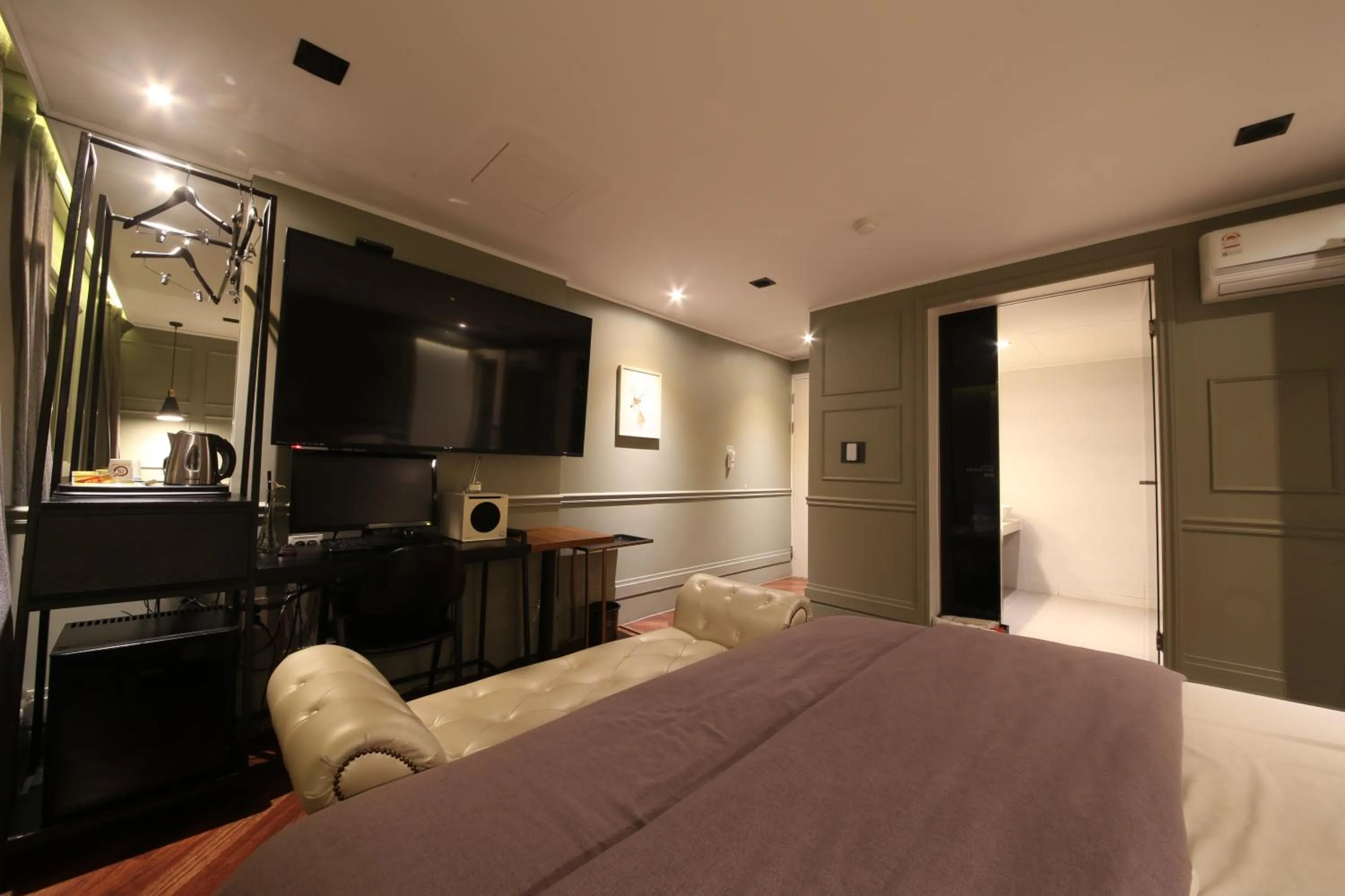 Bed in Hotel Frenchcode