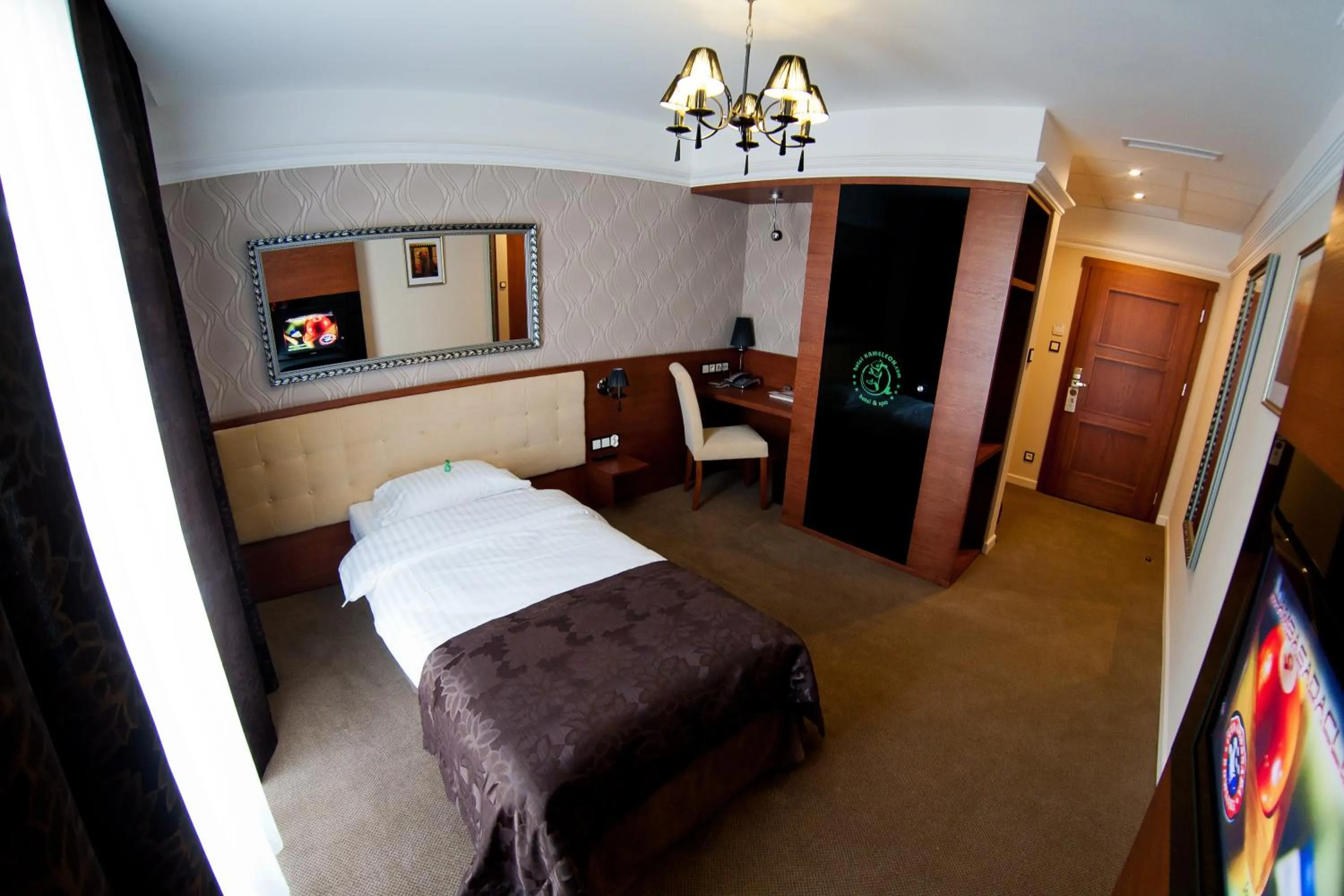 Bed in Hotel&Spa Kameleon