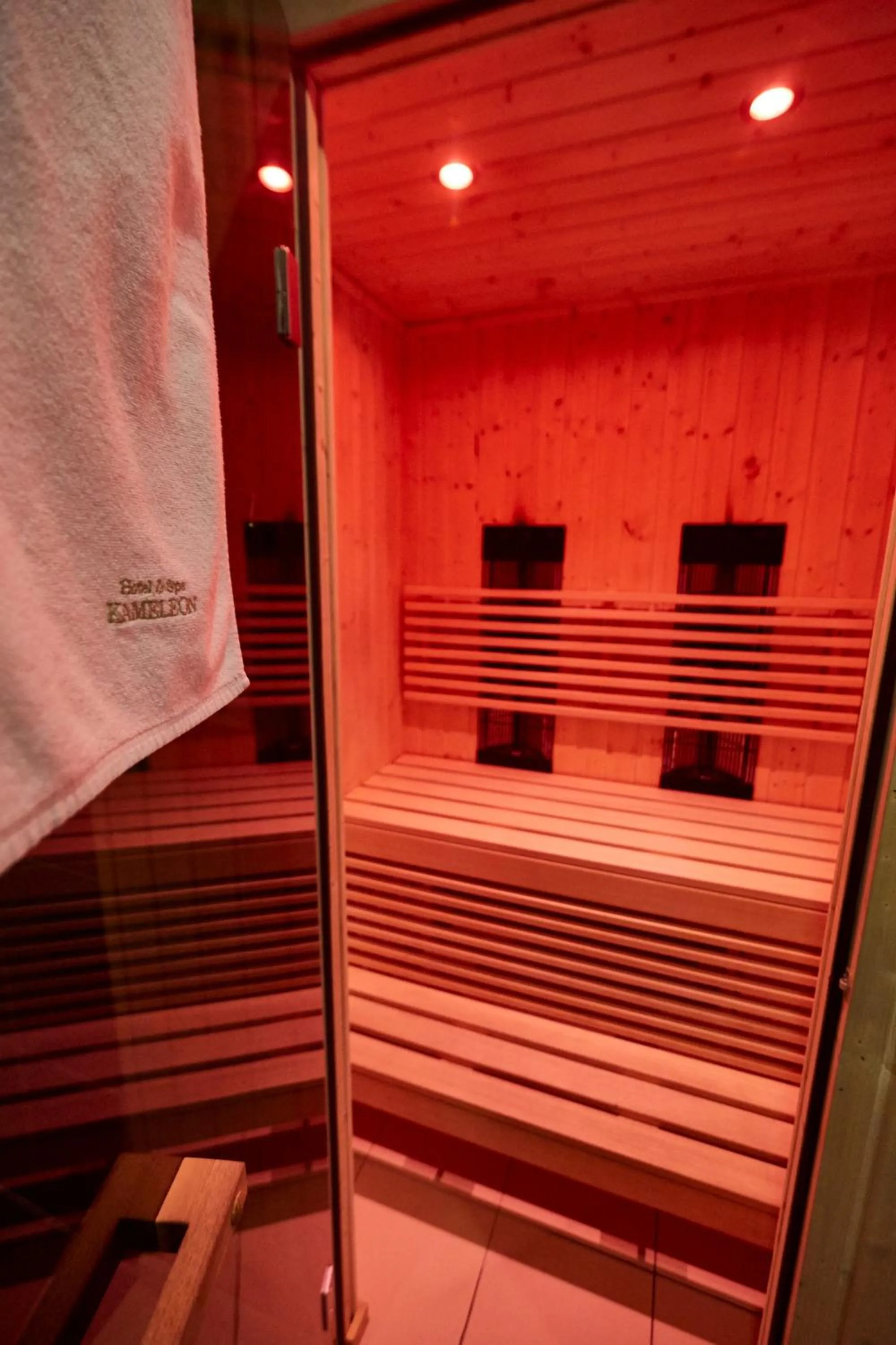 Sauna in Hotel&Spa Kameleon
