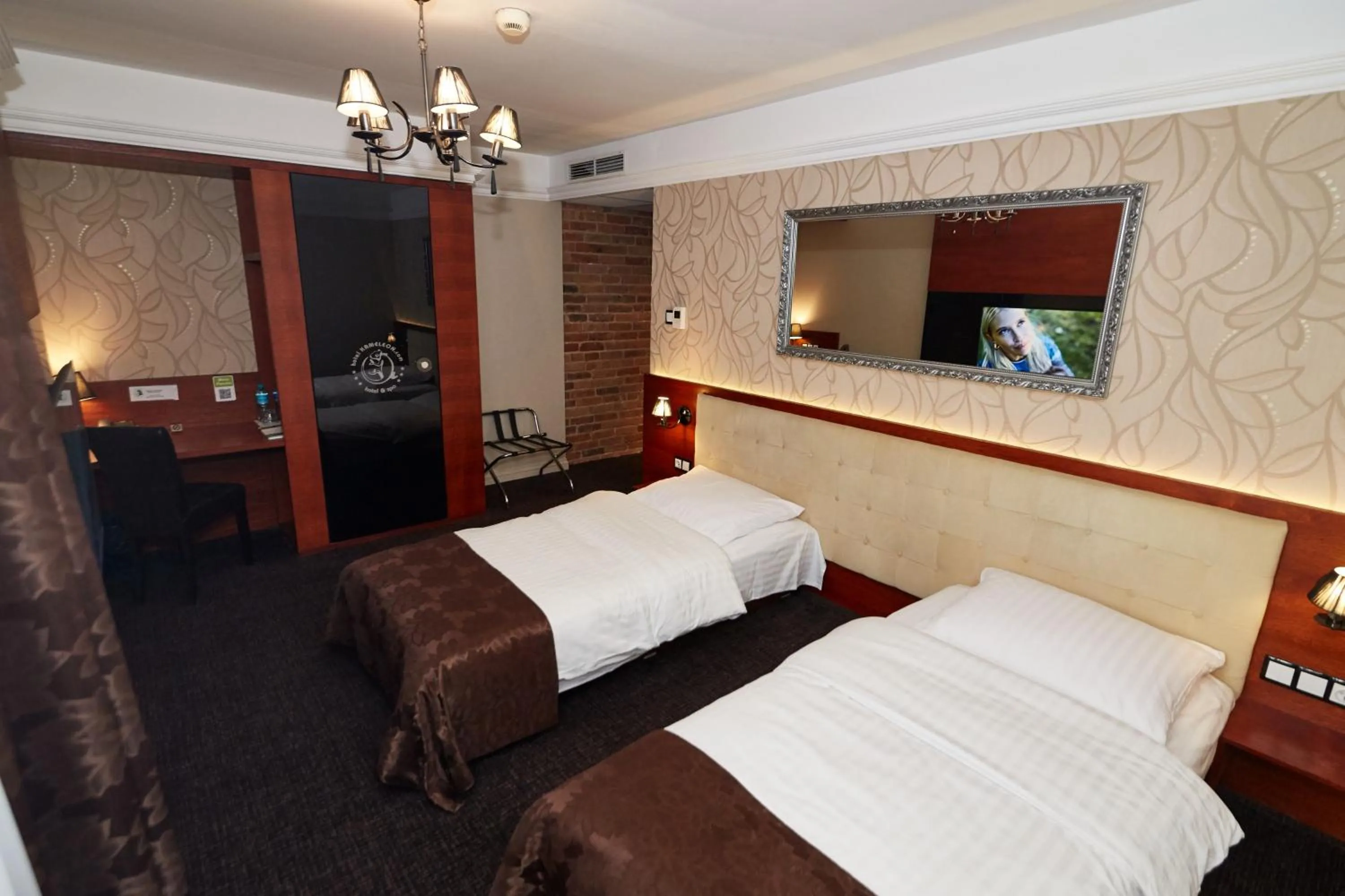 Bed in Hotel&Spa Kameleon