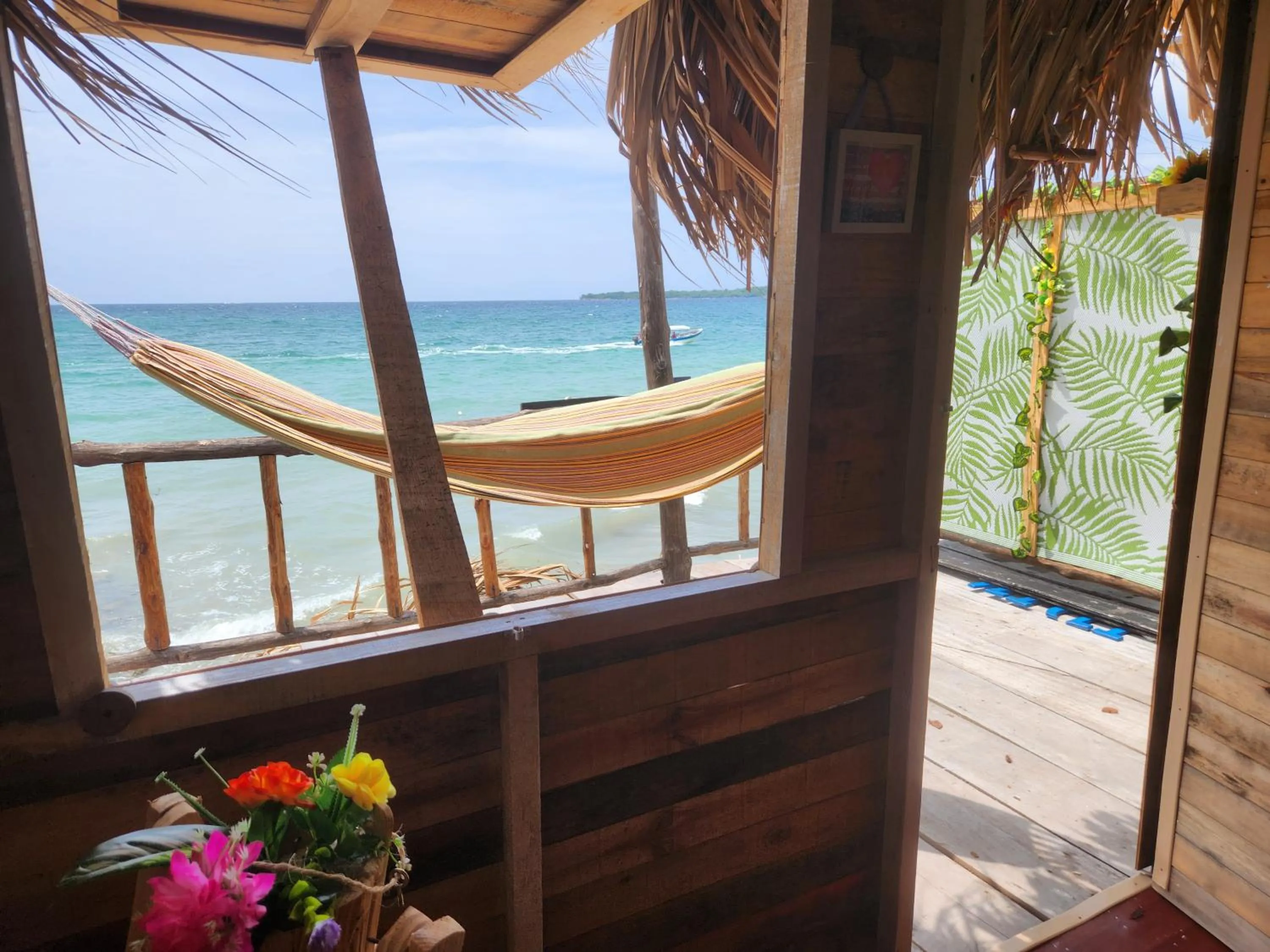 Patio in Baru Jet Set Beach & Hostal