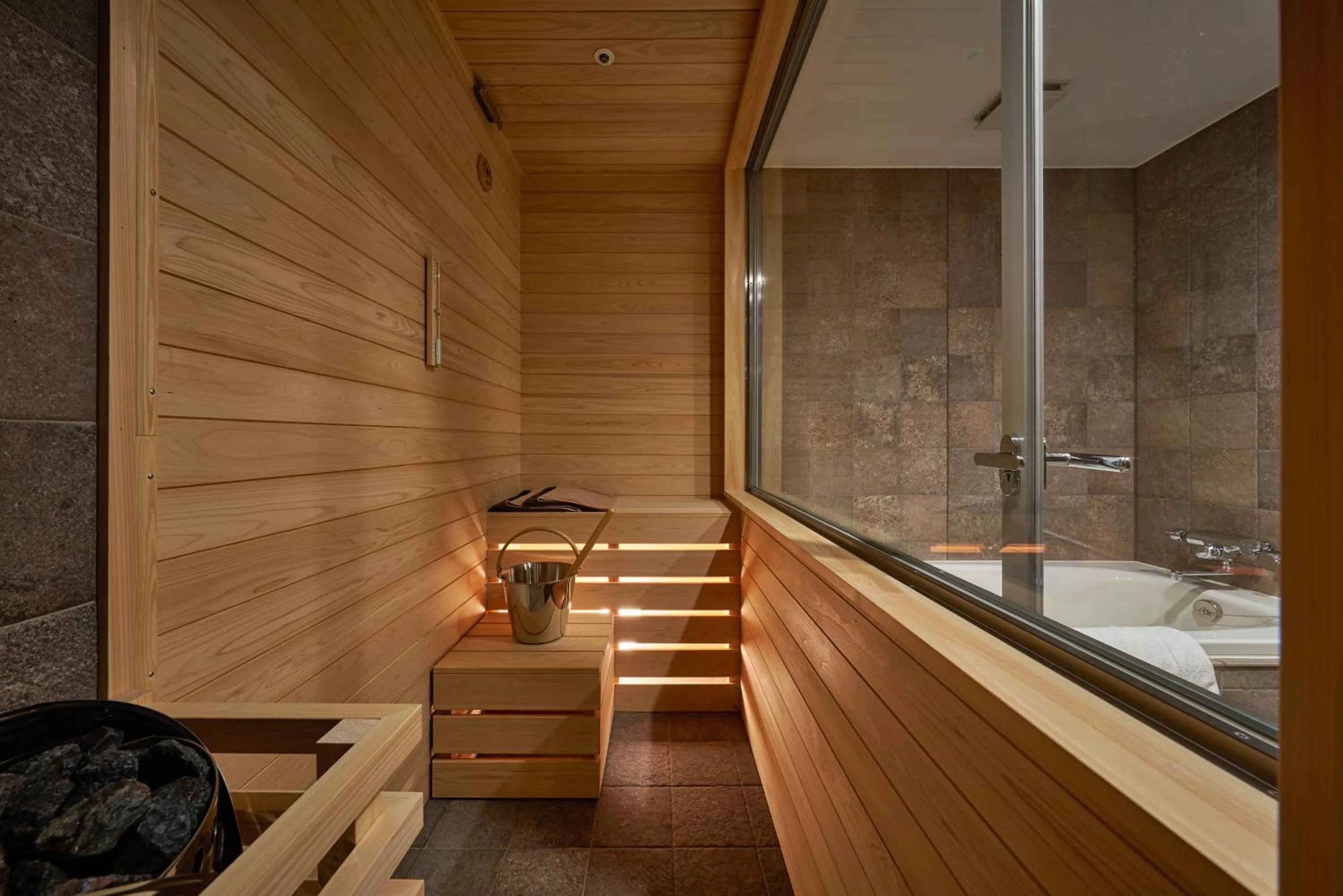 Sauna in Hotel Lepo Chahal