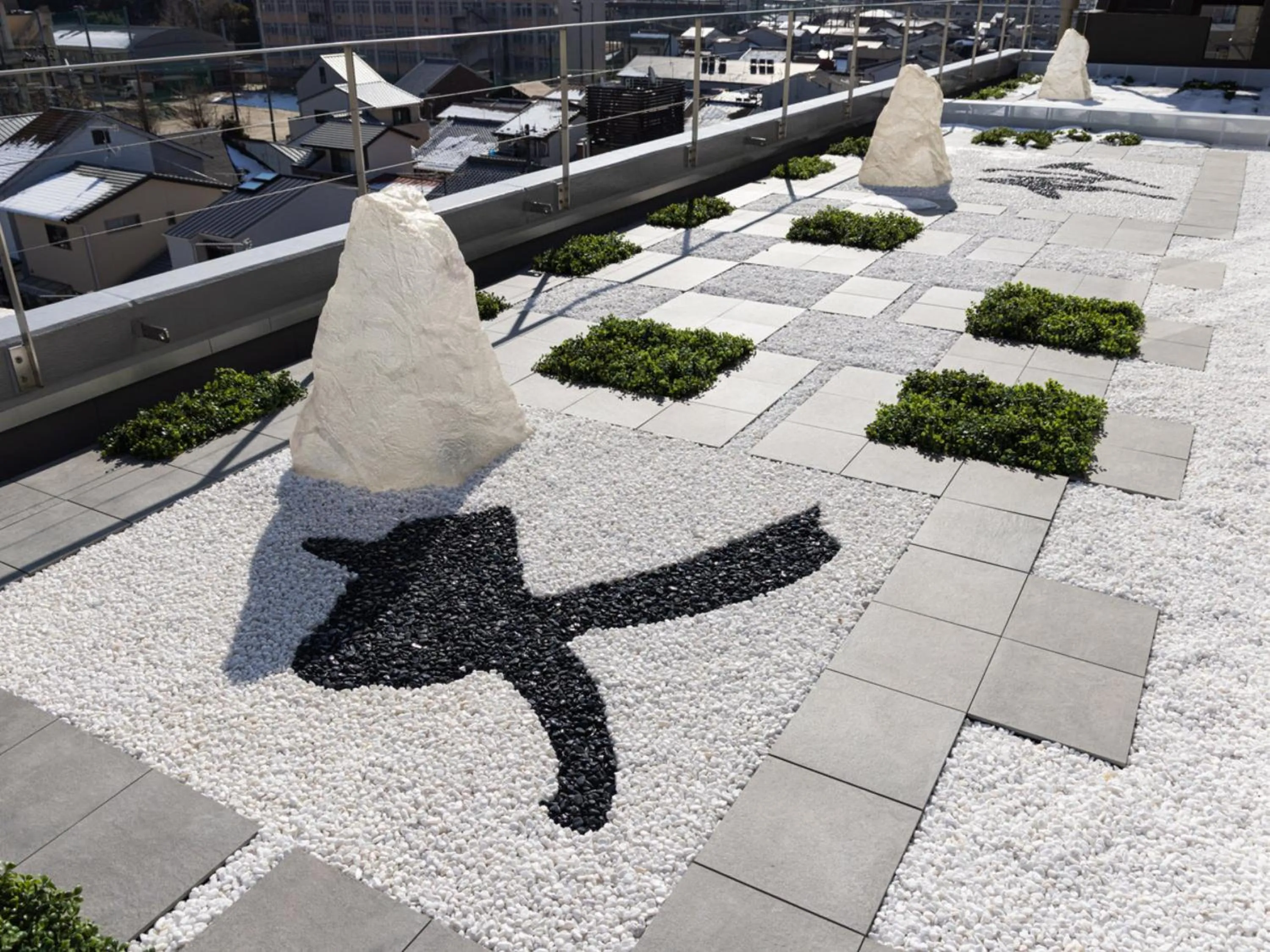 Garden view in La'gent Hotel Kyoto Nijo