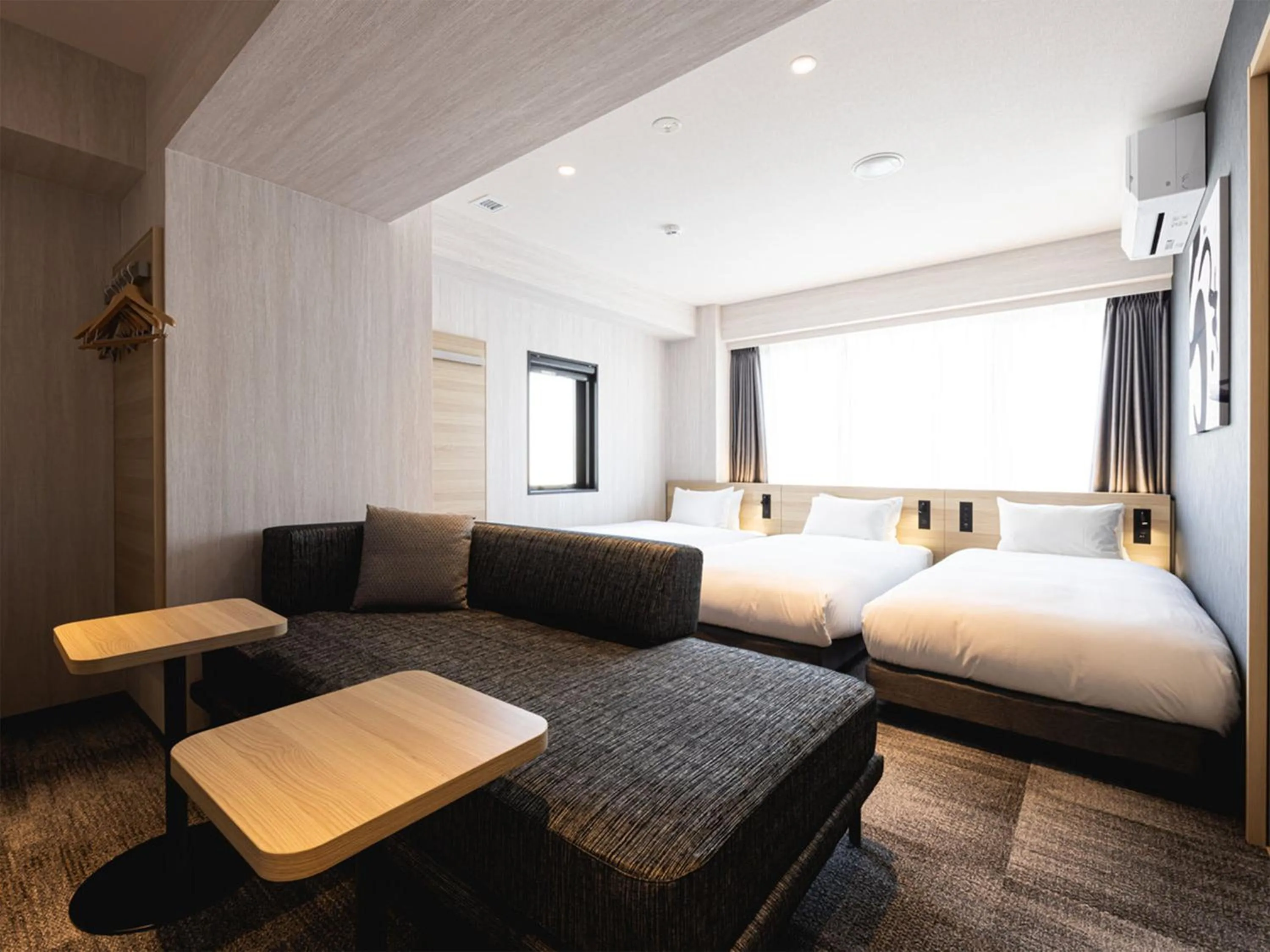 Photo of the whole room, Bed in La'gent Hotel Kyoto Nijo