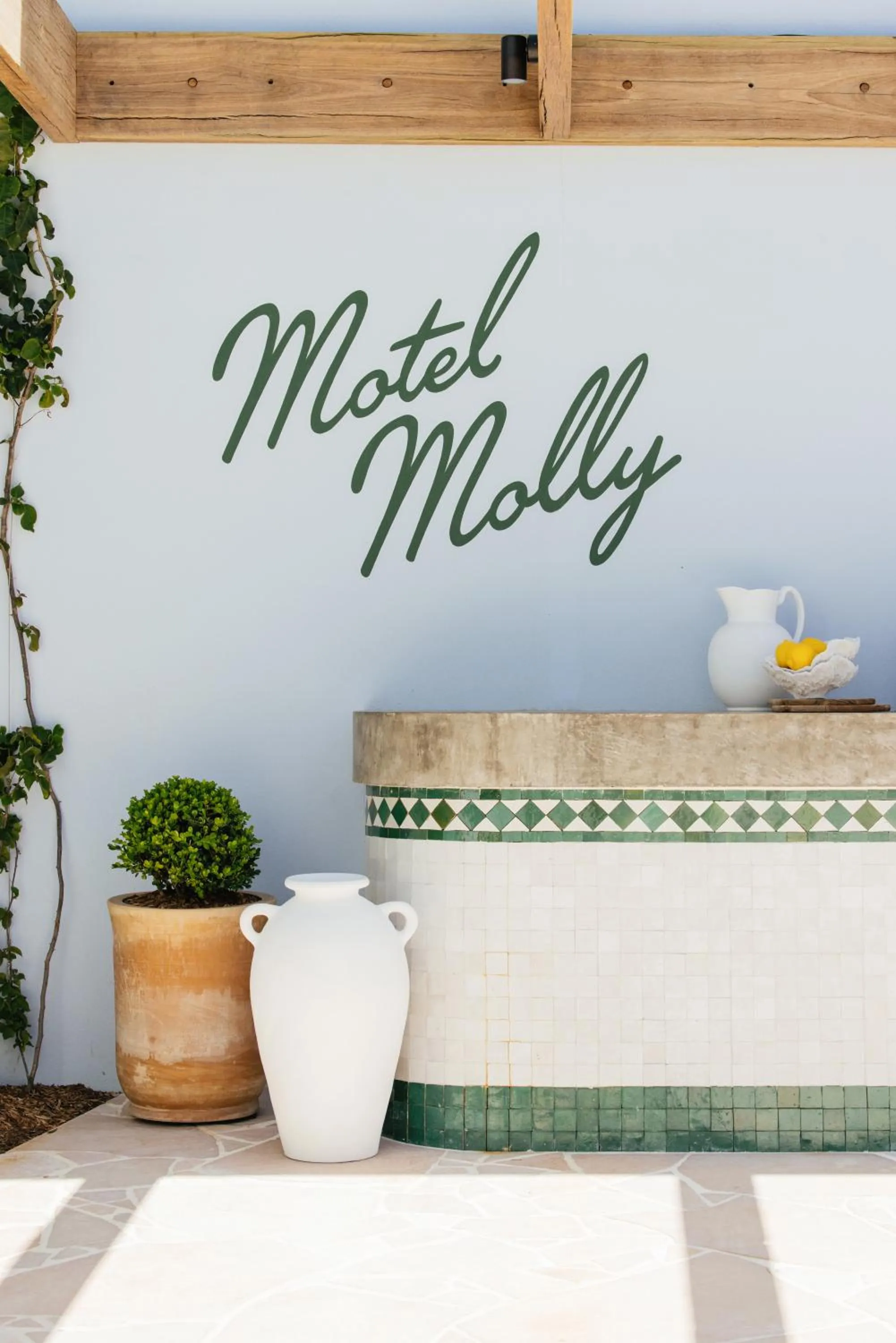 Swimming pool in Motel Molly - Boutique Hotel Mollymook