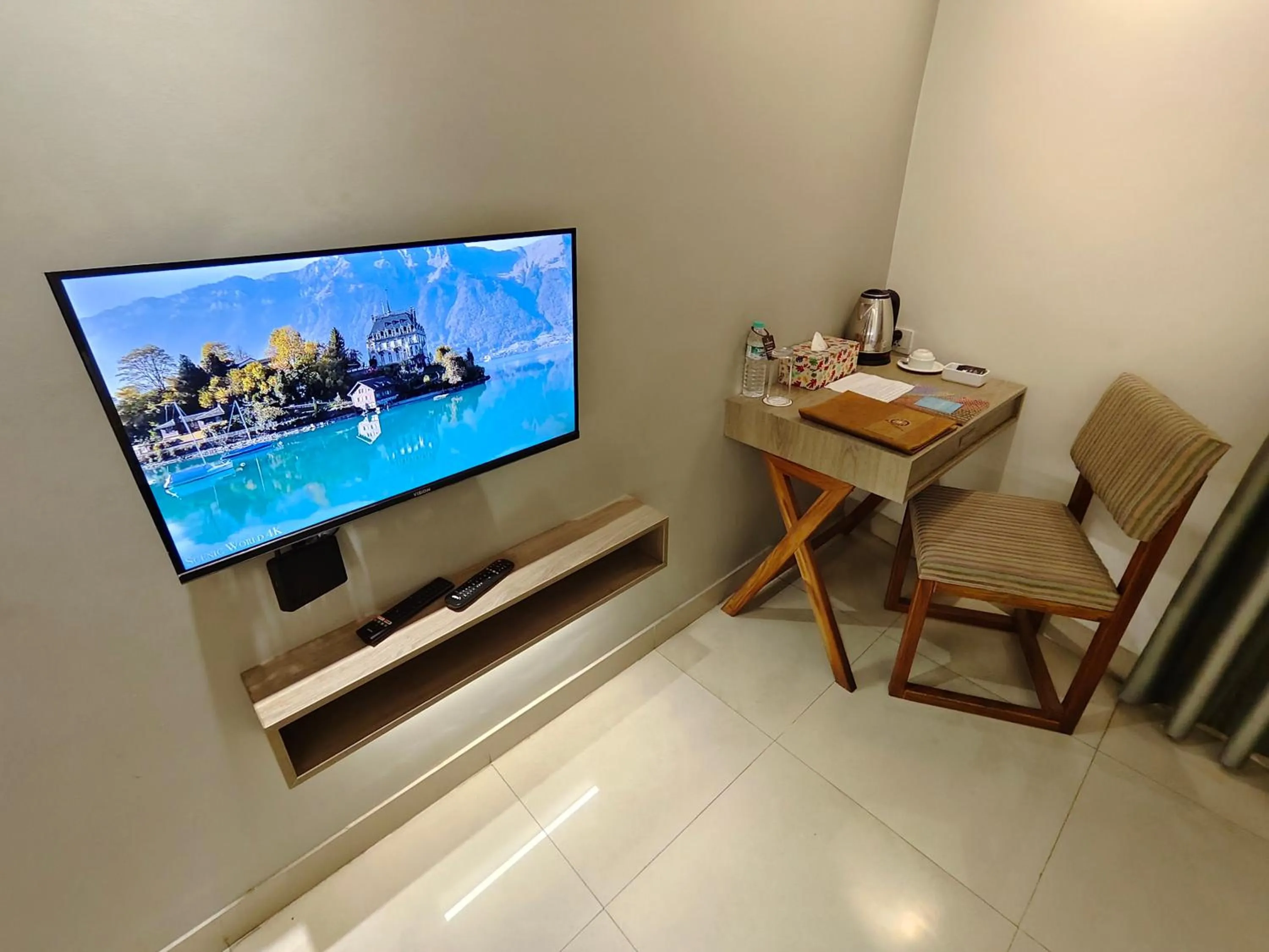 TV and multimedia in Hotel Nandini