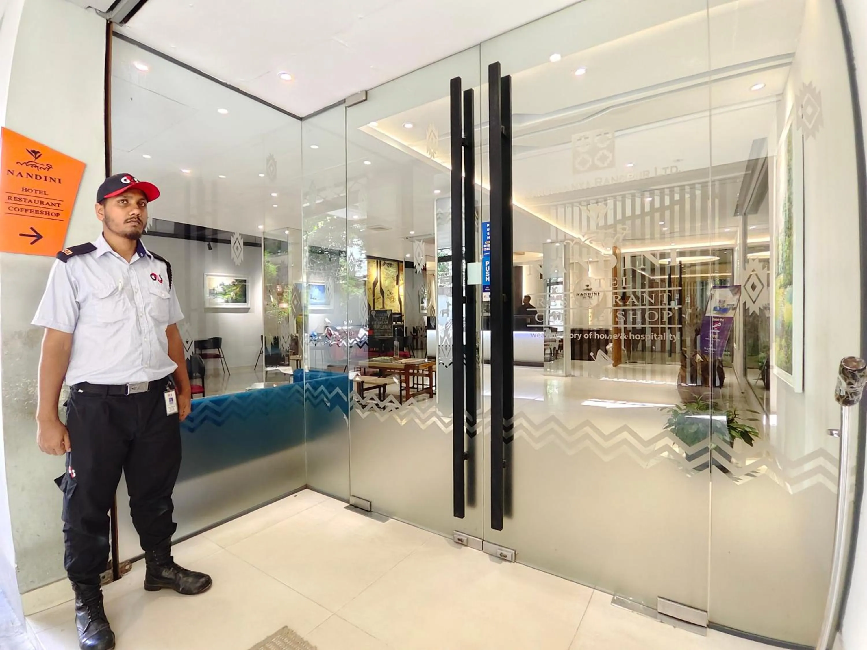 Staff in Hotel Nandini