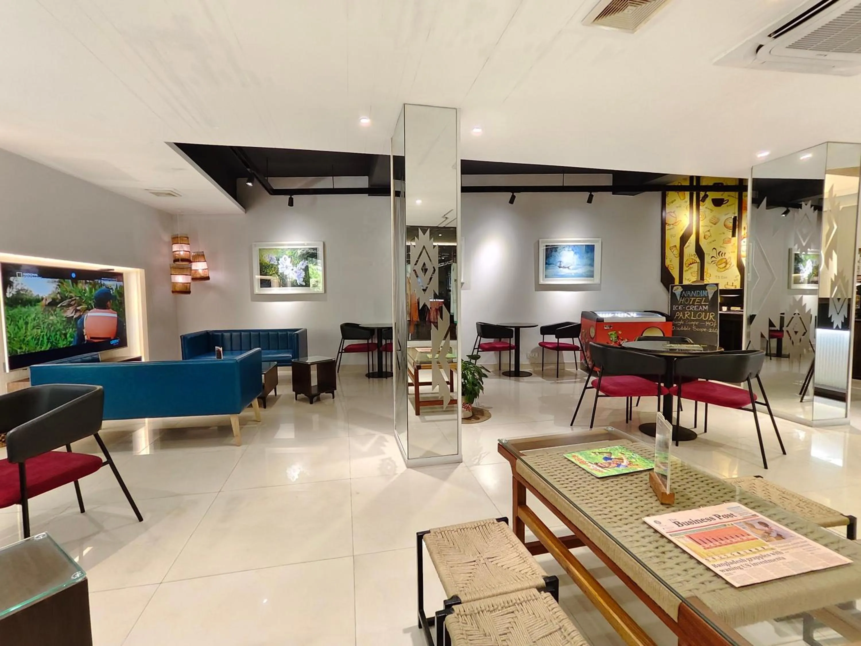 TV and multimedia in Hotel Nandini