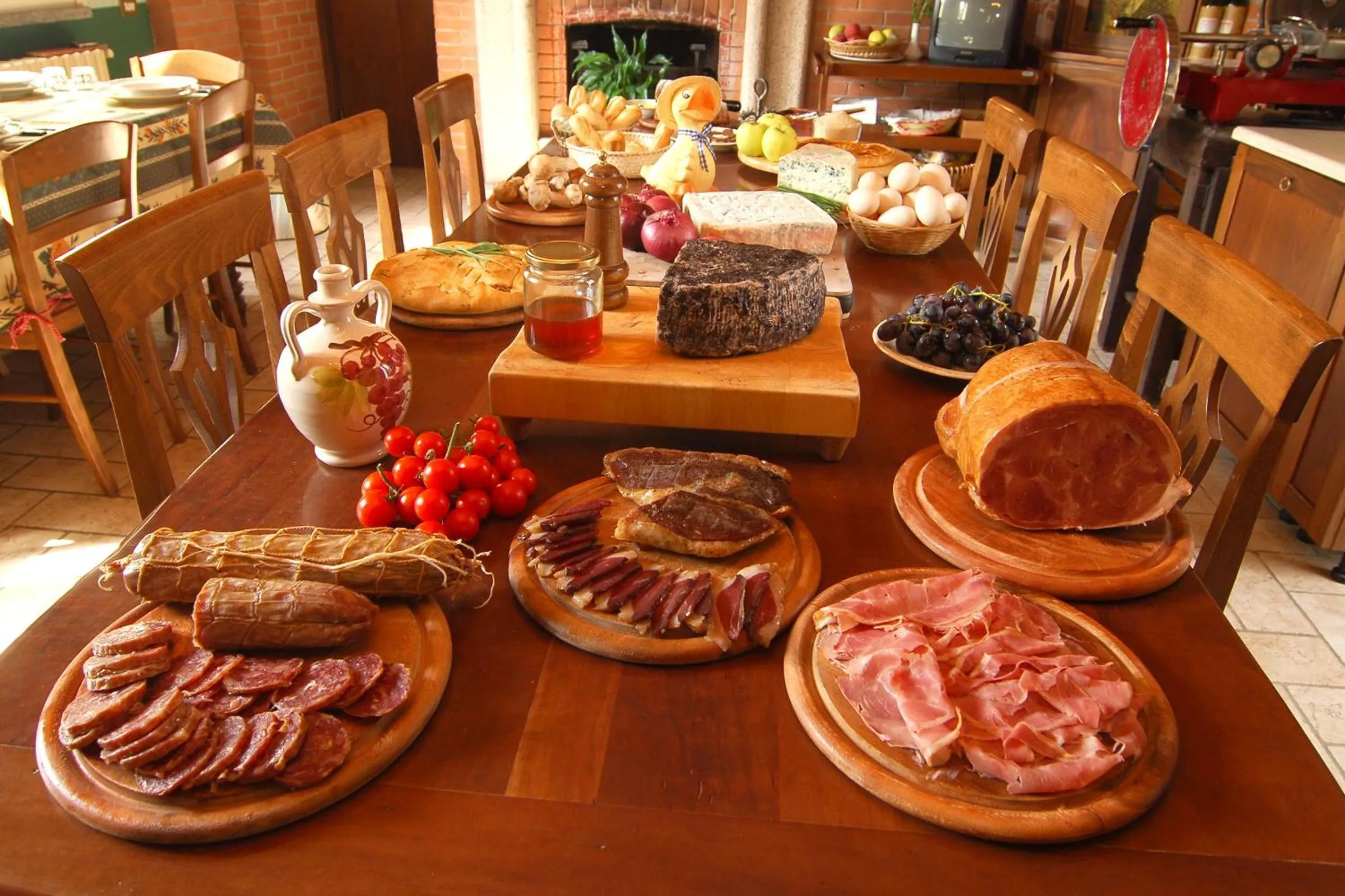 Food close-up in Agriturismo Cascina Madonnina