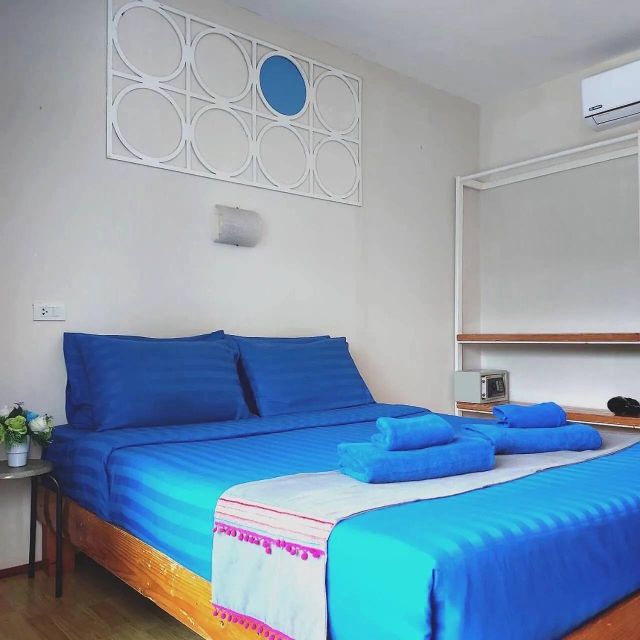 Bedroom, Bed in Blue View House Phi Phi