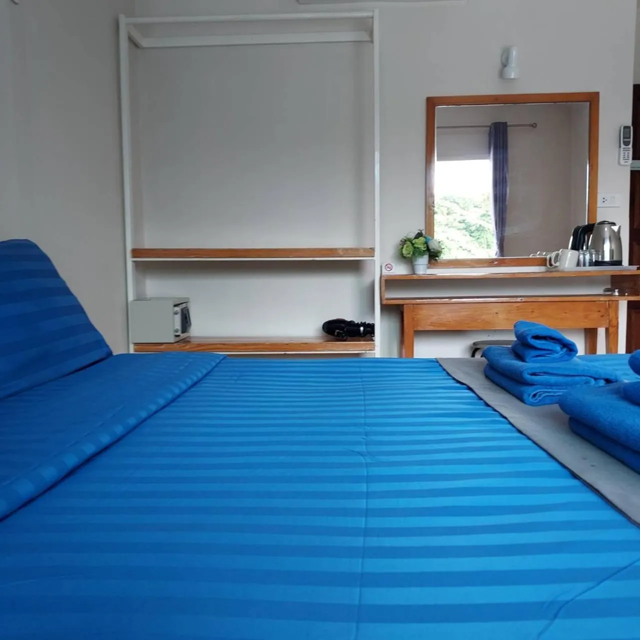 Bedroom, Bed in Blue View House Phi Phi