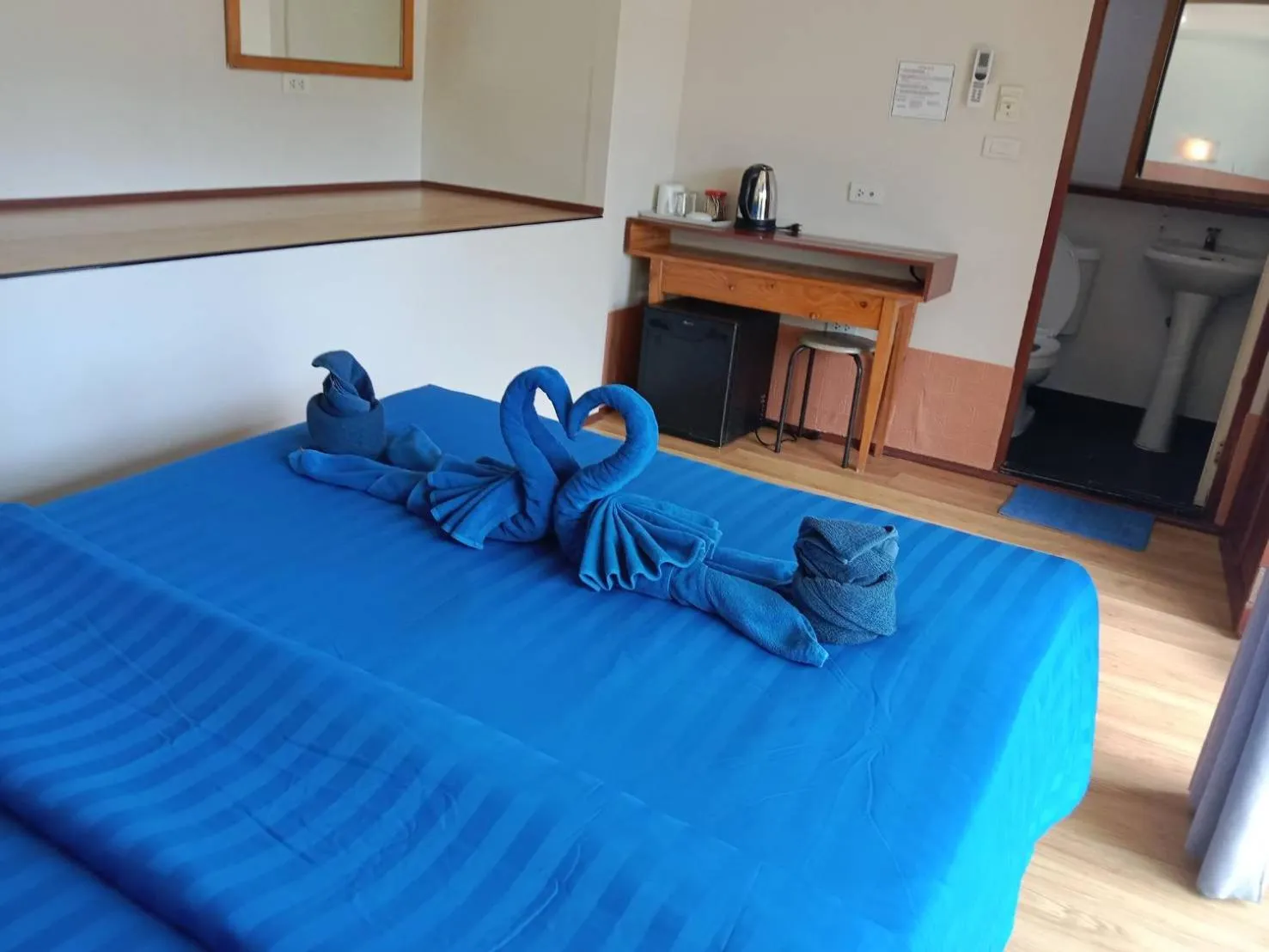Bedroom, Bed in Blue View House Phi Phi