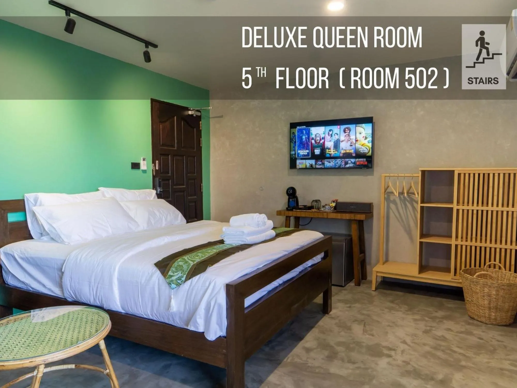 Bedroom, Bed in Lo-Ha Guest house, Contactless Check-in