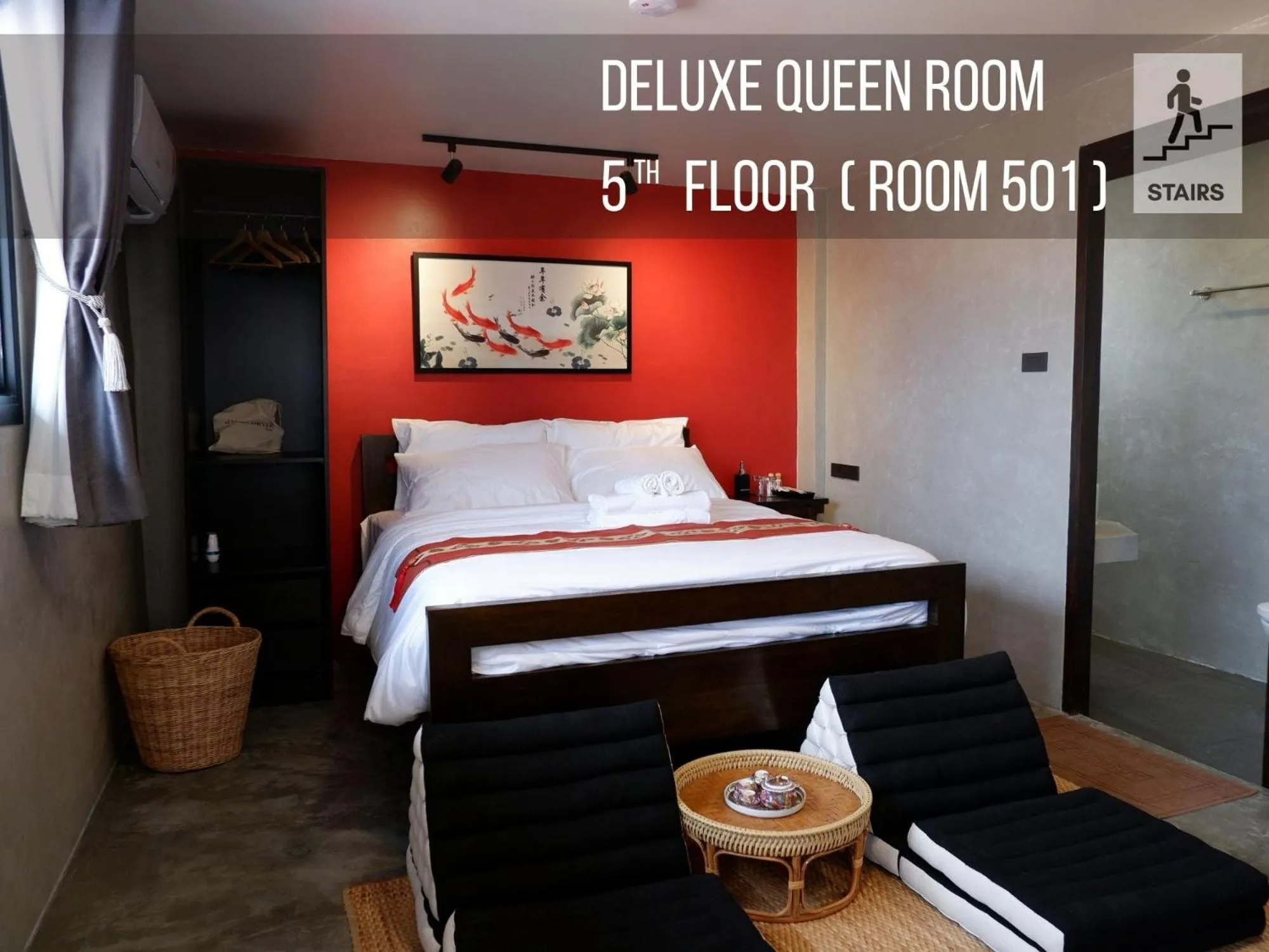 Bedroom, Bed in Lo-Ha Guest house, Contactless Check-in