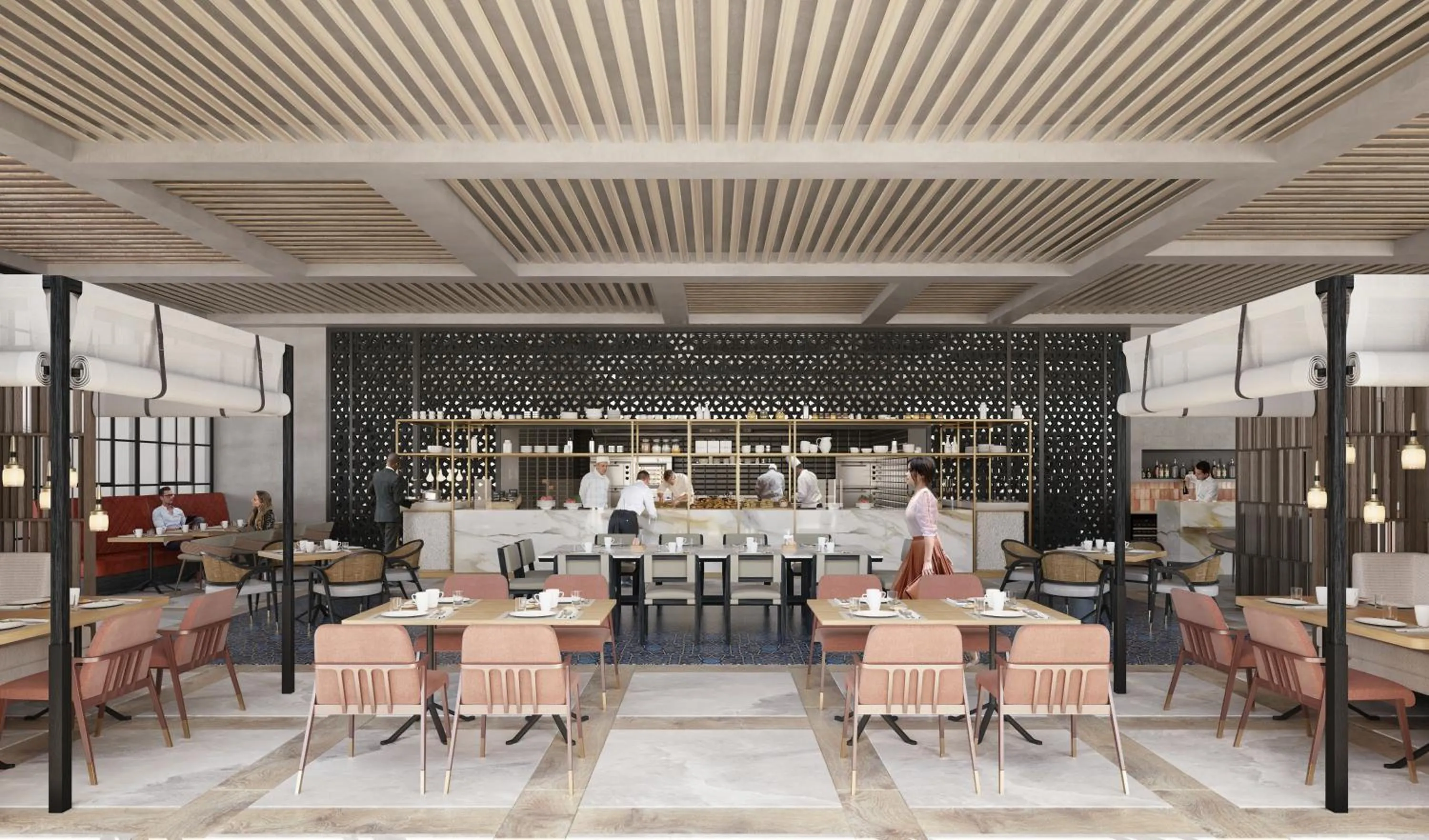 Restaurant/places to eat in Andaz Doha, by Hyatt