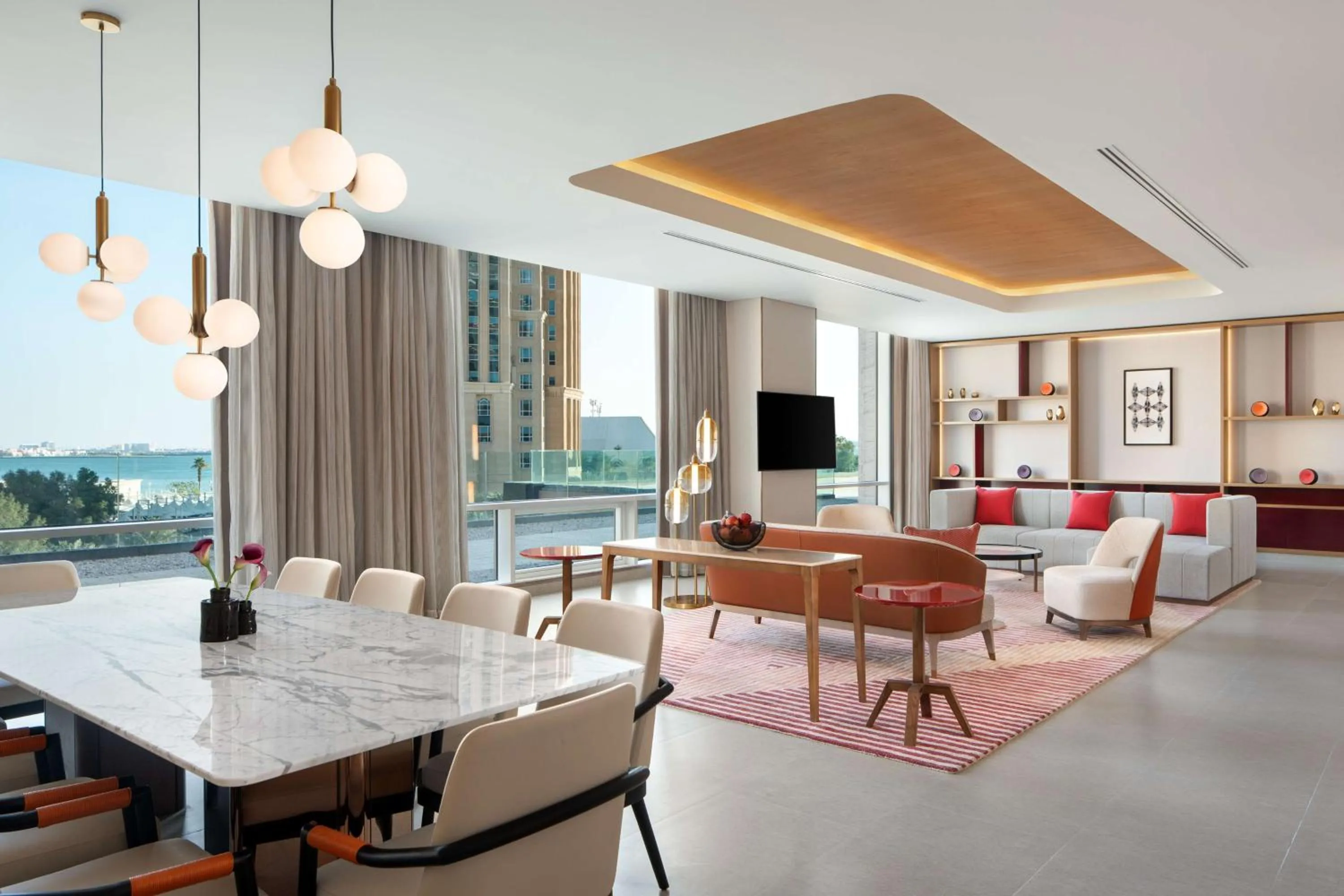 Photo of the whole room in Andaz Doha, by Hyatt