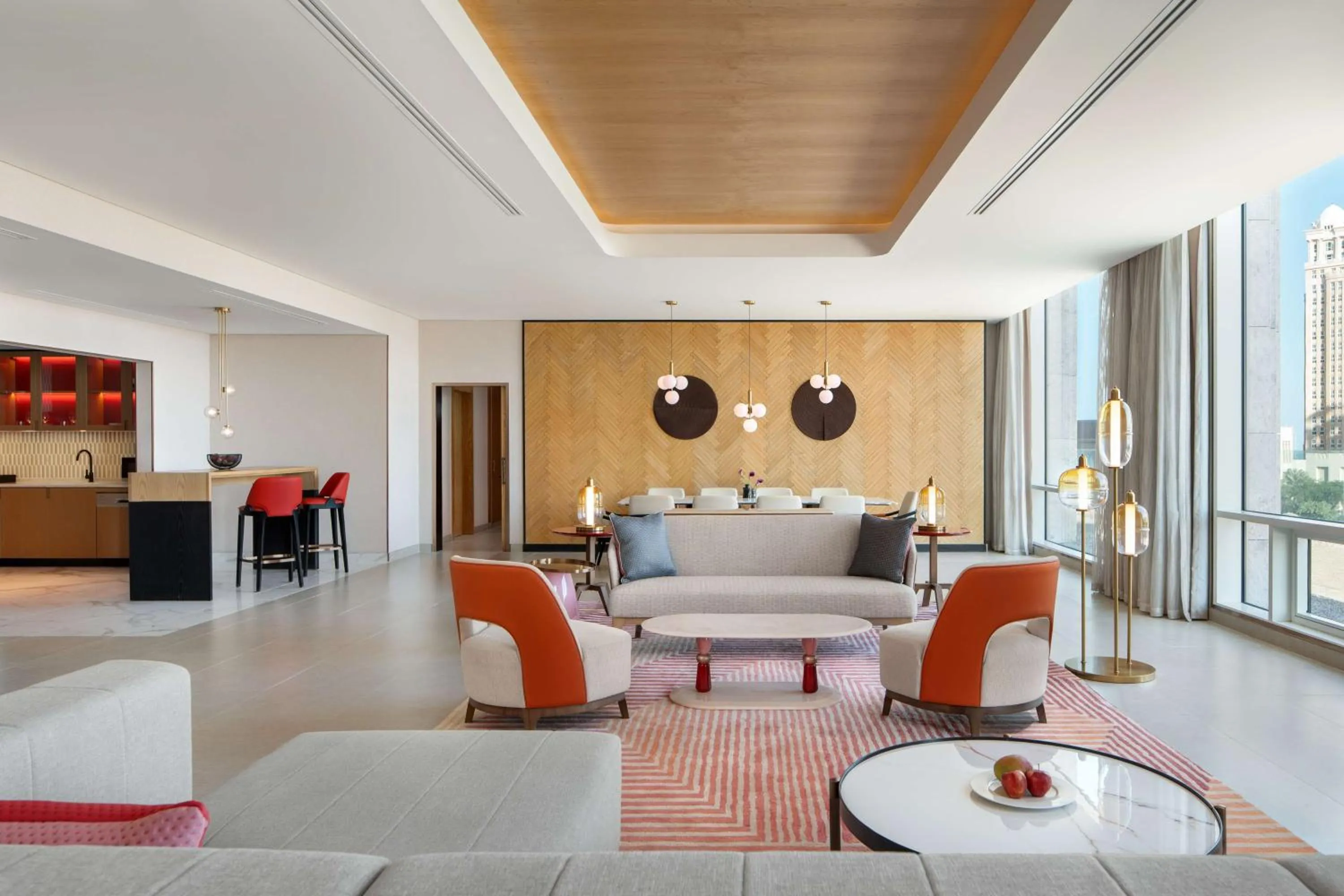 Photo of the whole room in Andaz Doha, by Hyatt